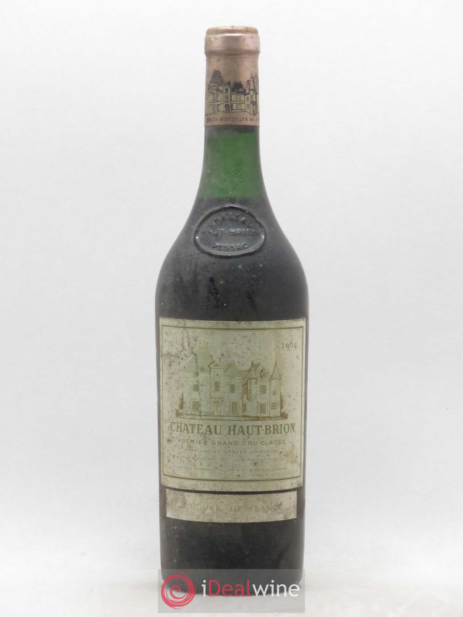 Château Haut Brion 1er Grand Cru Classé 1964 - Lot de 1 bouteille - 0