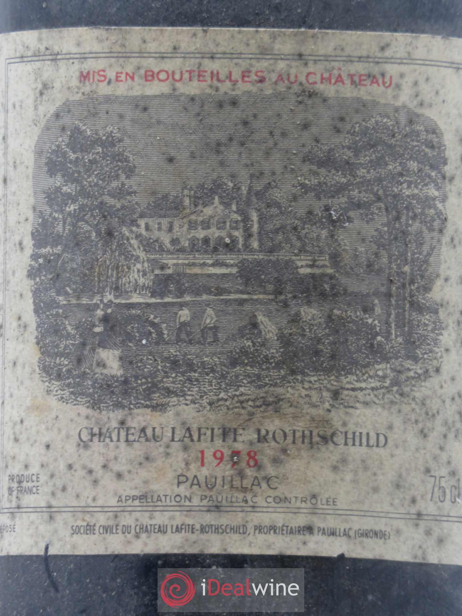 Château Lafite Rothschild 1er Grand Cru Classé 1978 - Lot de 2 bouteilles - 2