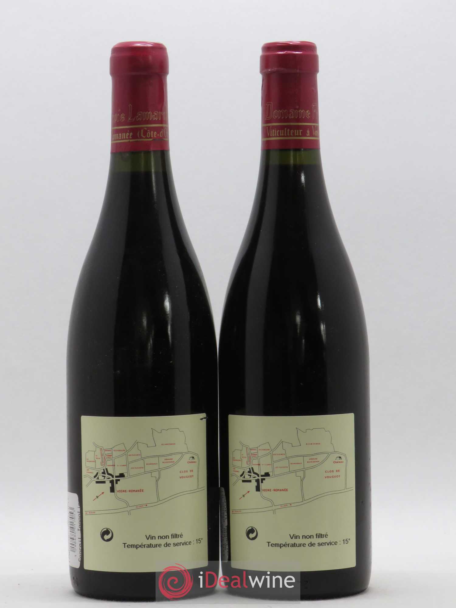 La Grande Rue Grand Cru Lamarche (Domaine) 1996 - Lot de 2 bouteilles - 1