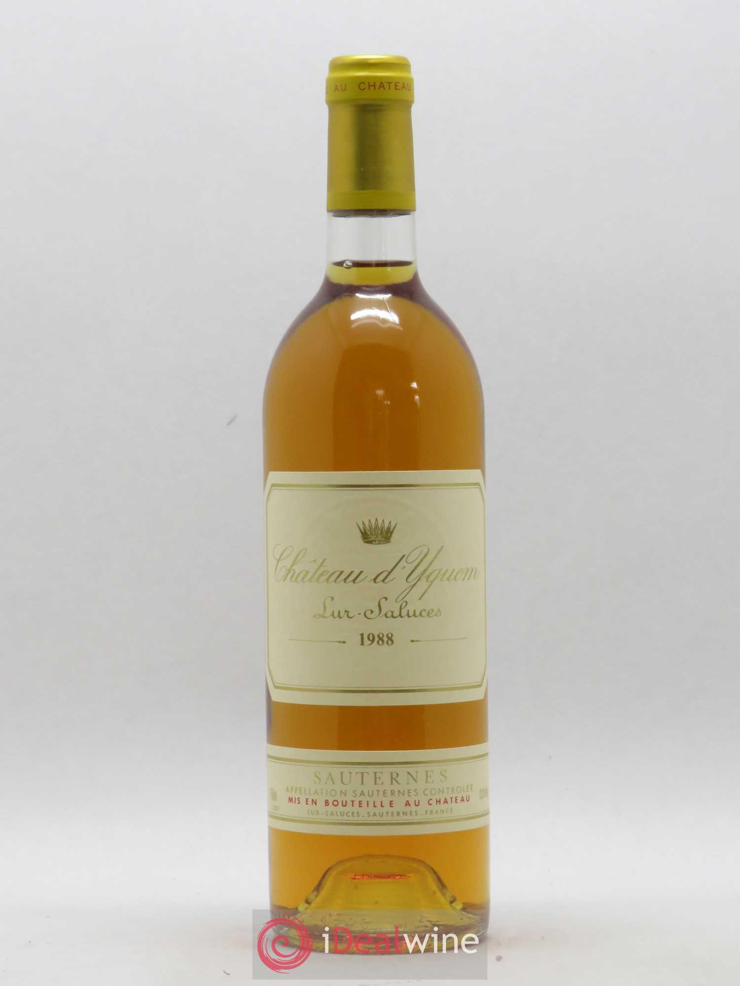 Château d' Yquem 1er Cru Classé Supérieur 1988 - Lotto di 1 bottiglia - 0