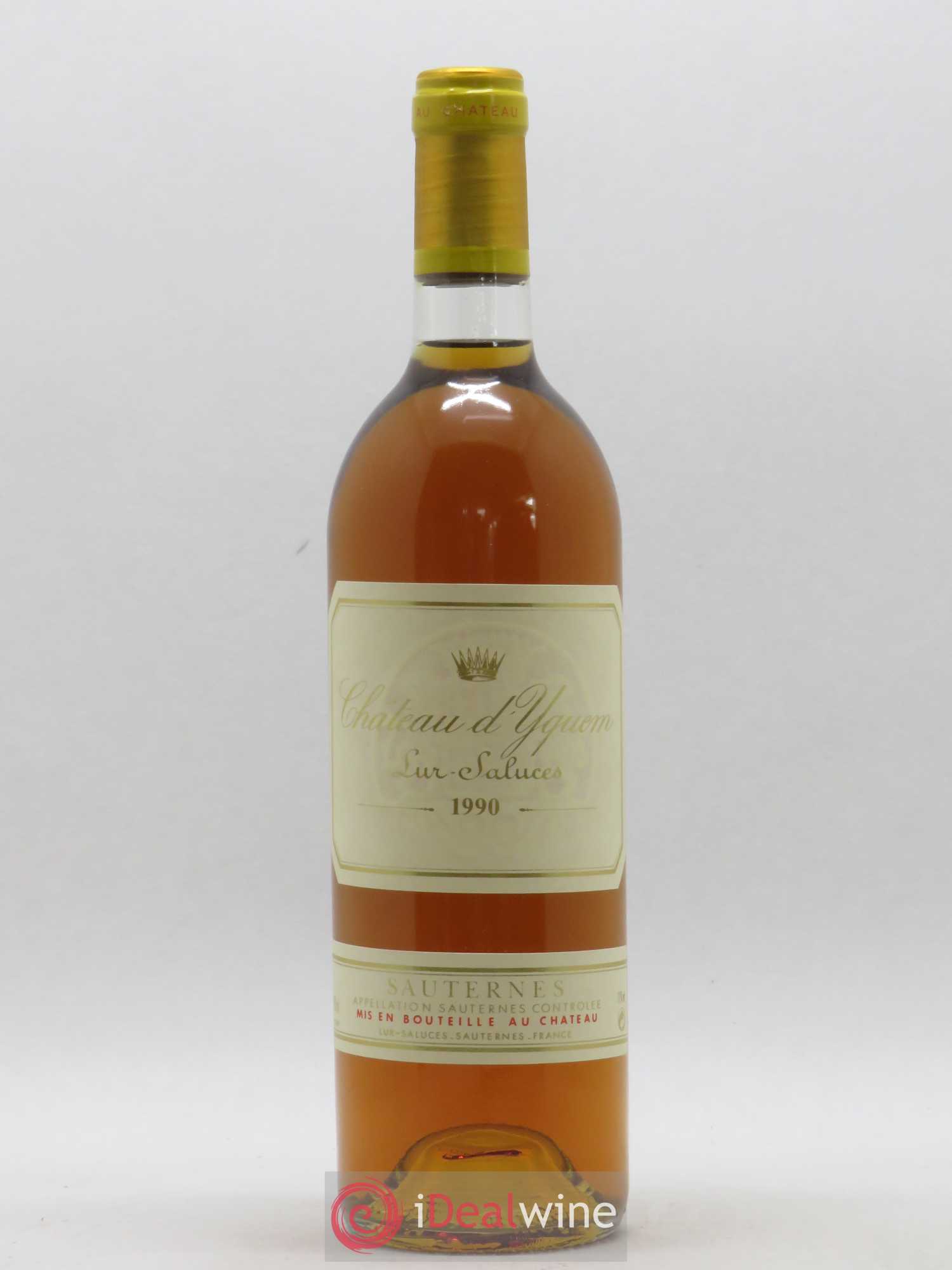 Château d' Yquem 1er Cru Classé Supérieur 1990 - Lotto di 1 bottiglia - 0