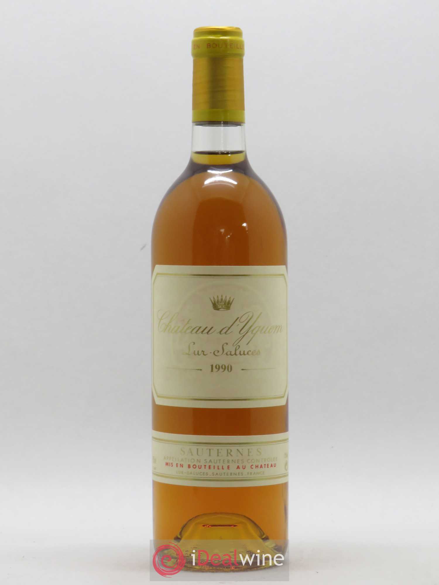 Château d' Yquem 1er Cru Classé Supérieur 1990 - Lot de 1 bouteille - 0