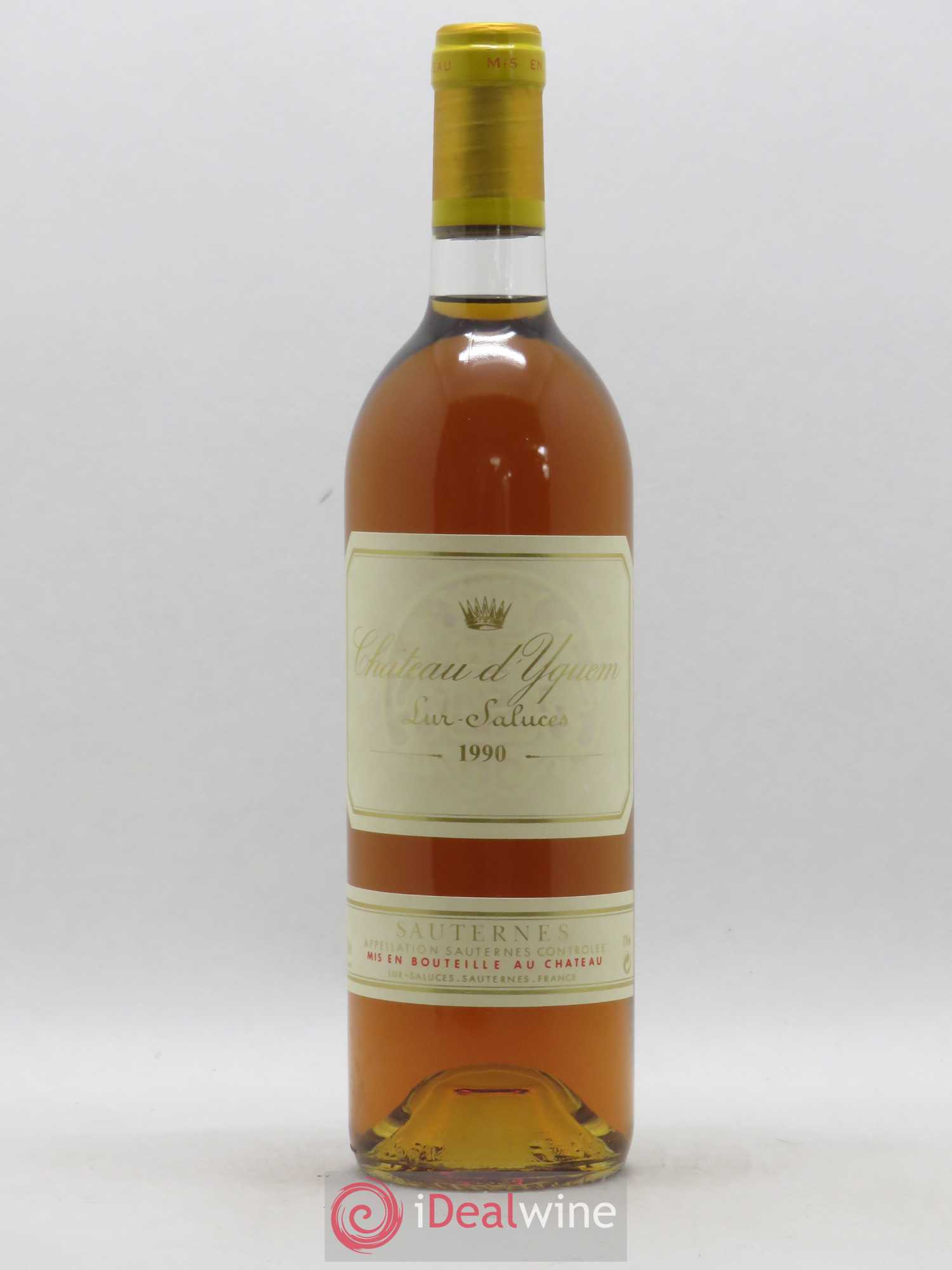 Château d' Yquem 1er Cru Classé Supérieur 1990 - Lotto di 1 bottiglia - 0