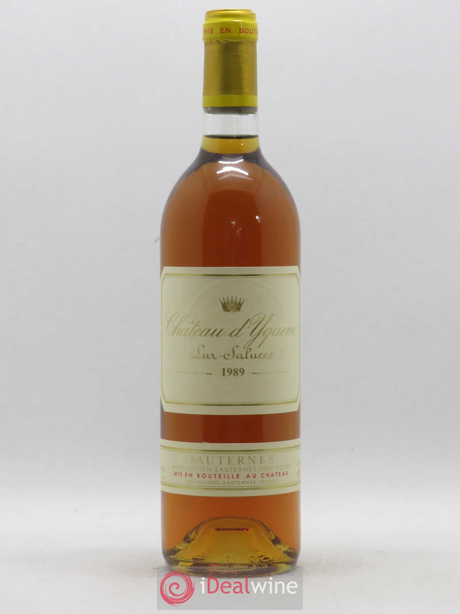 Château d' Yquem 1er Cru Classé Supérieur 1989 - Lotto di 1 bottiglia - 0