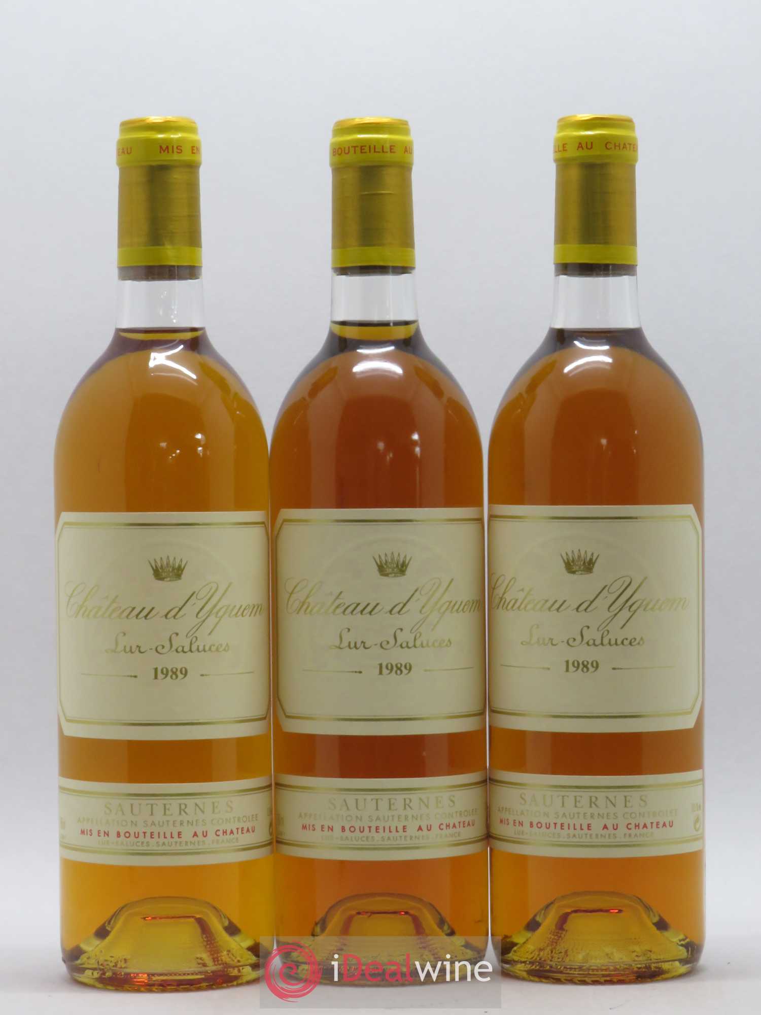 Château d' Yquem 1er Cru Classé Supérieur 1989 - Lotto di 6 bottiglie - 2