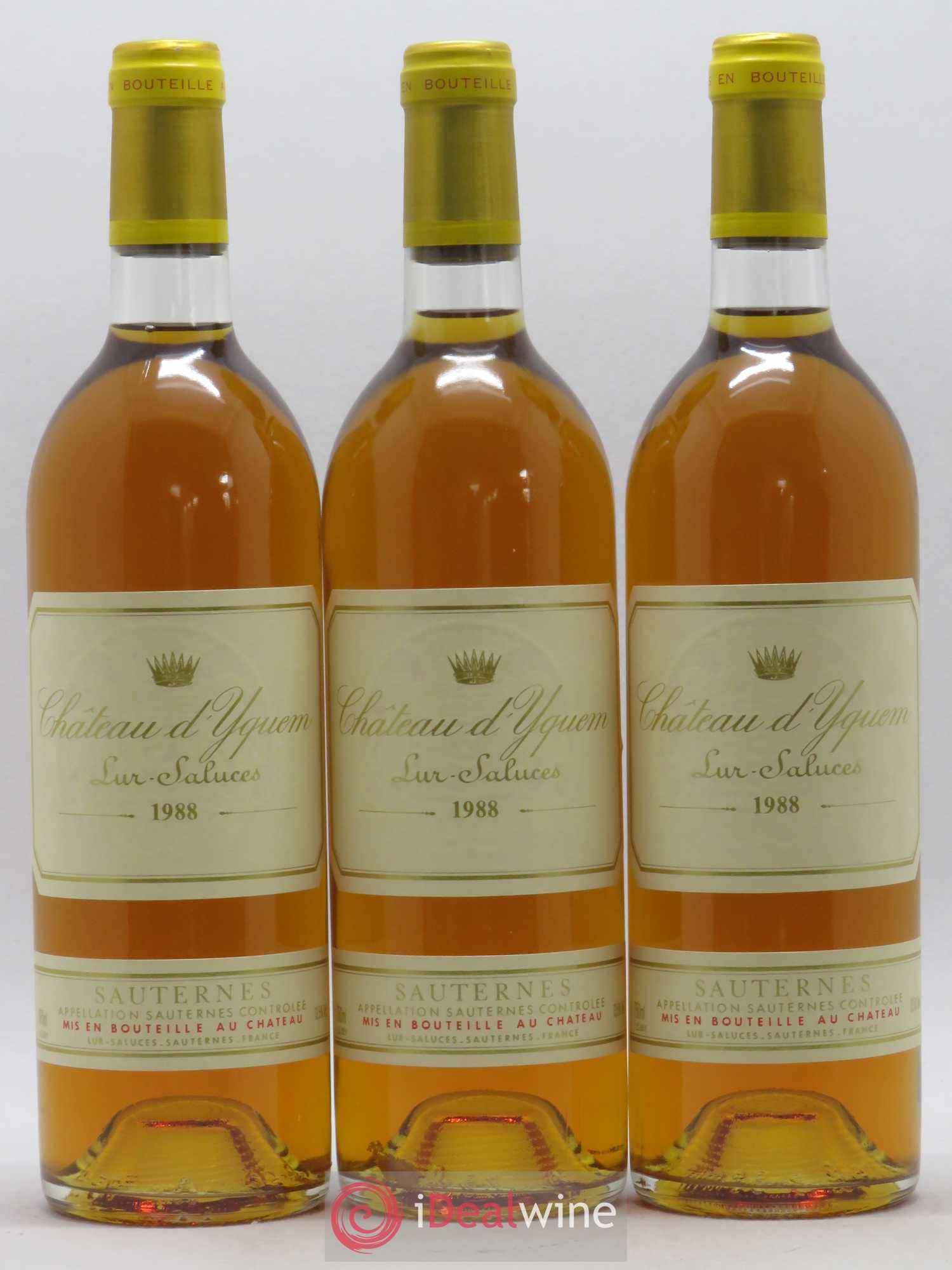 Château d' Yquem 1er Cru Classé Supérieur 1988 - Lotto di 6 bottiglie - 2
