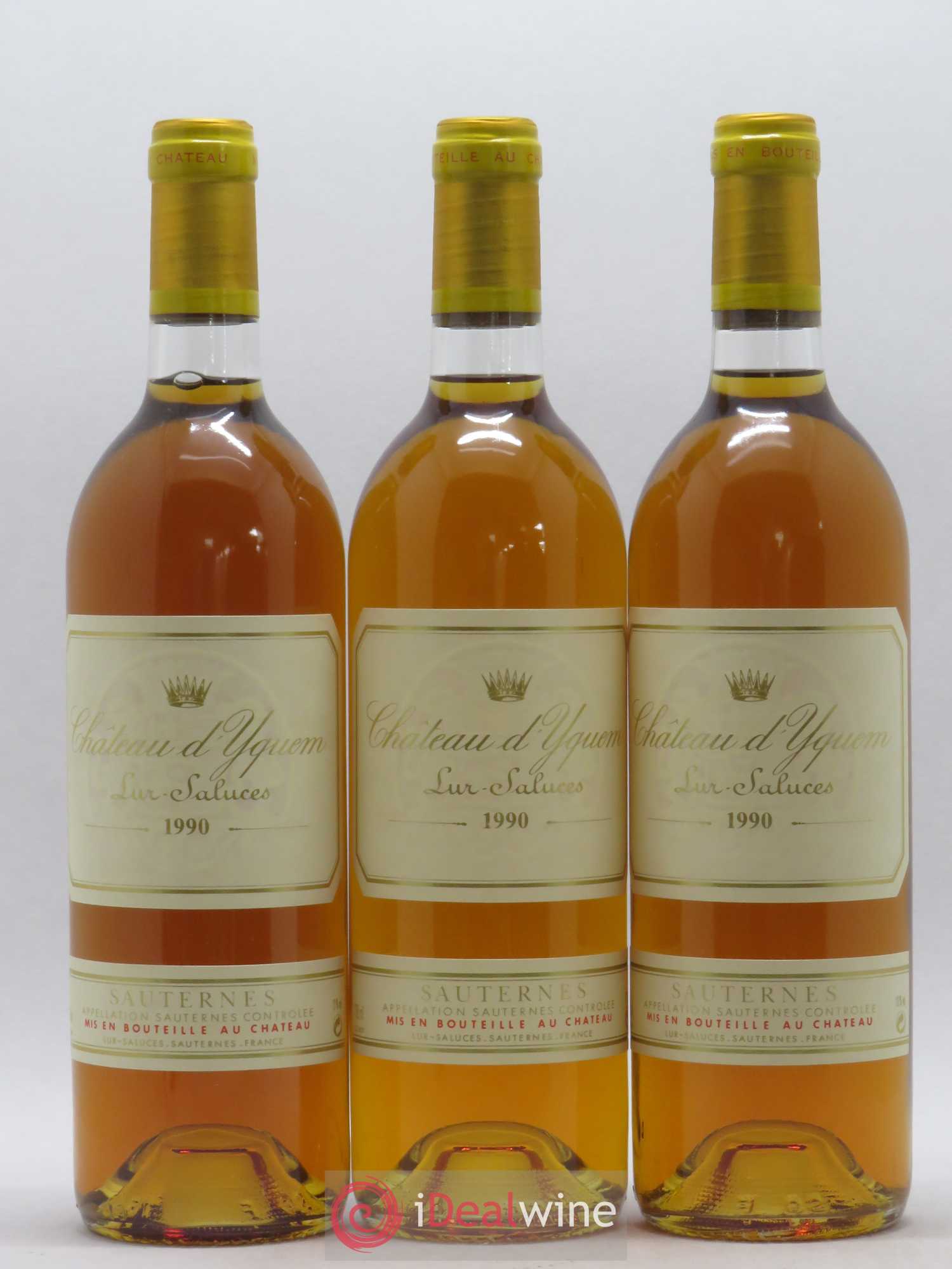 Château d' Yquem 1er Cru Classé Supérieur 1990 - Lotto di 6 bottiglie - 2