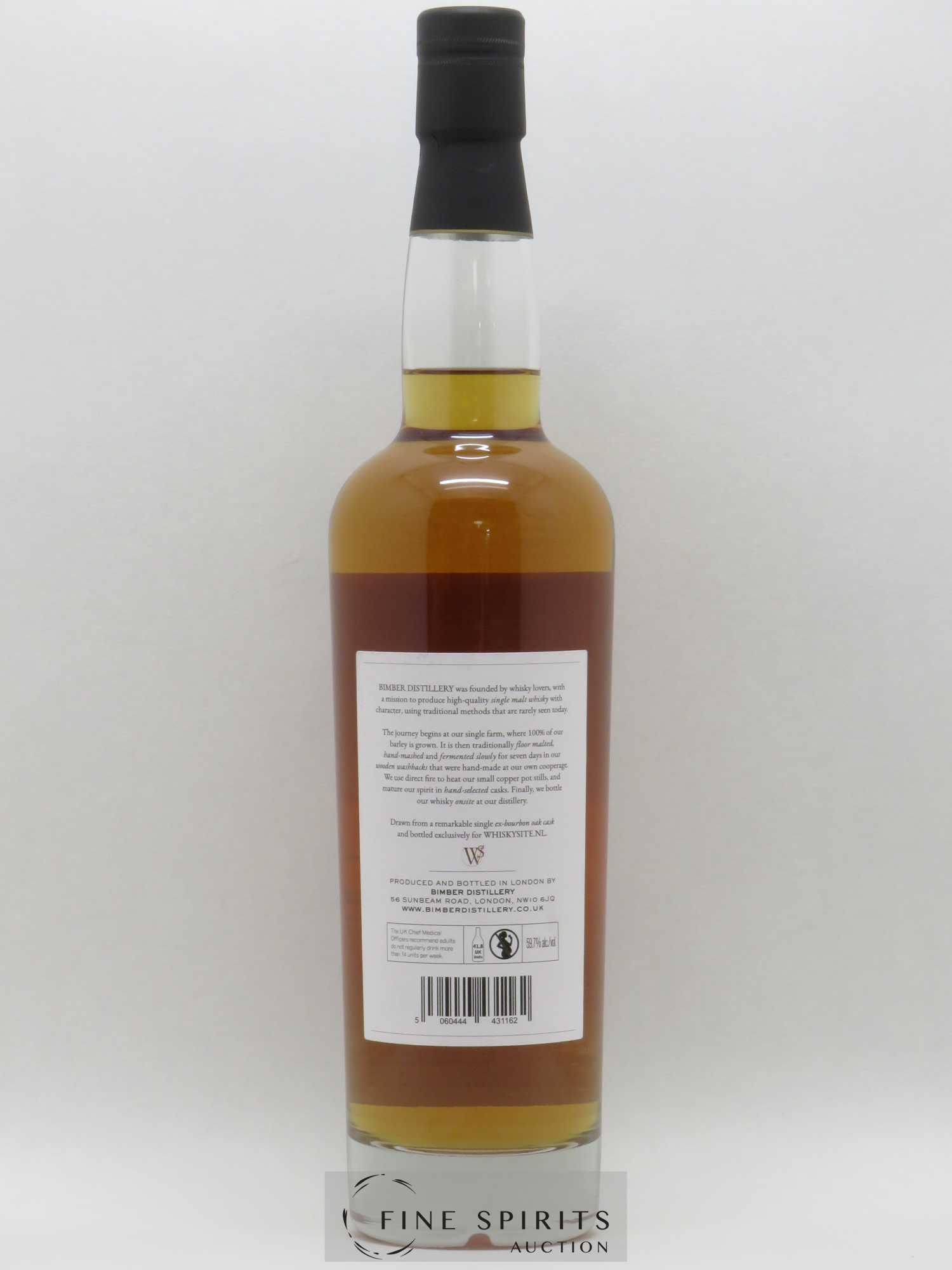 Bimber Of. Bourbon Cask Cask n°87 bottled oct. 2020 Whiskysite.nl Netherlands Edition - Lot de 1 bouteille - 1