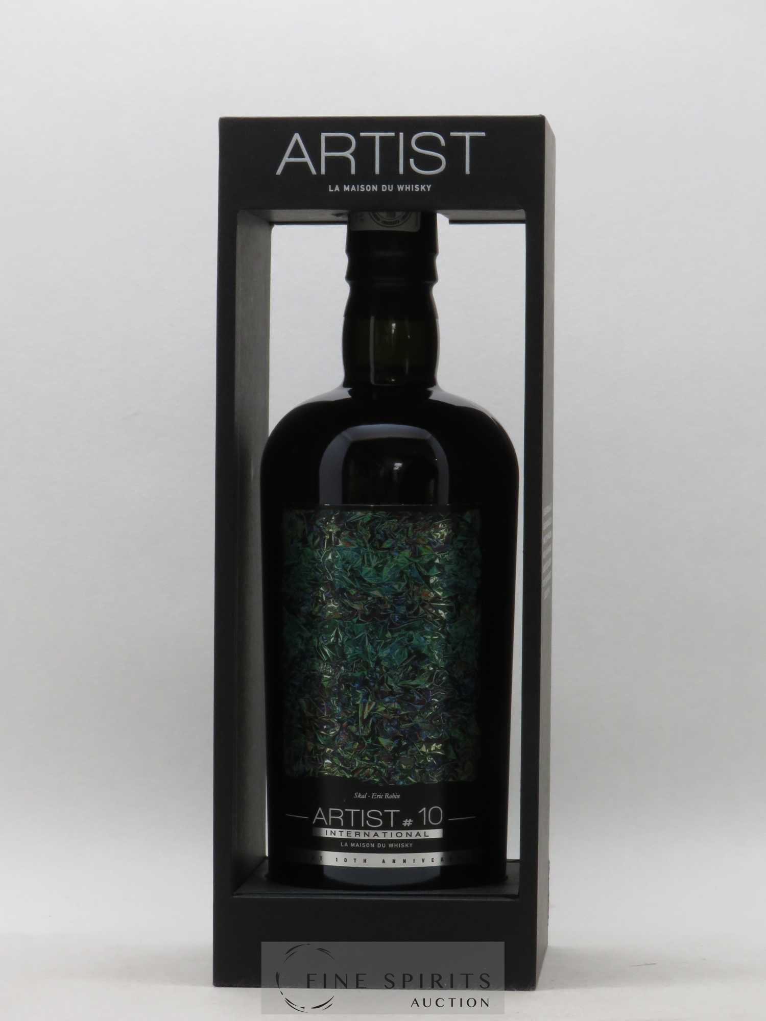 Kavalan 10 years 2010 Of. Single Port Cask n°0100428008A bottled in 2020 LMDW Artist n°10 - Eric Robin - Lot de 1 bouteille - 0