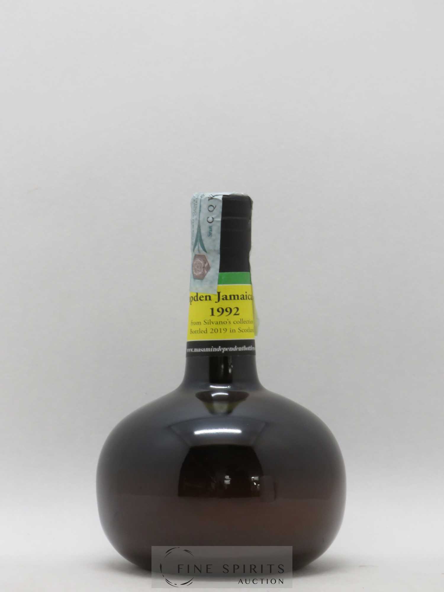 Hampden 1992 Masam Independent Bottlers Silvano's Collection Cask n°8 bottled 2019 - Lot de 1 bouteille - 1
