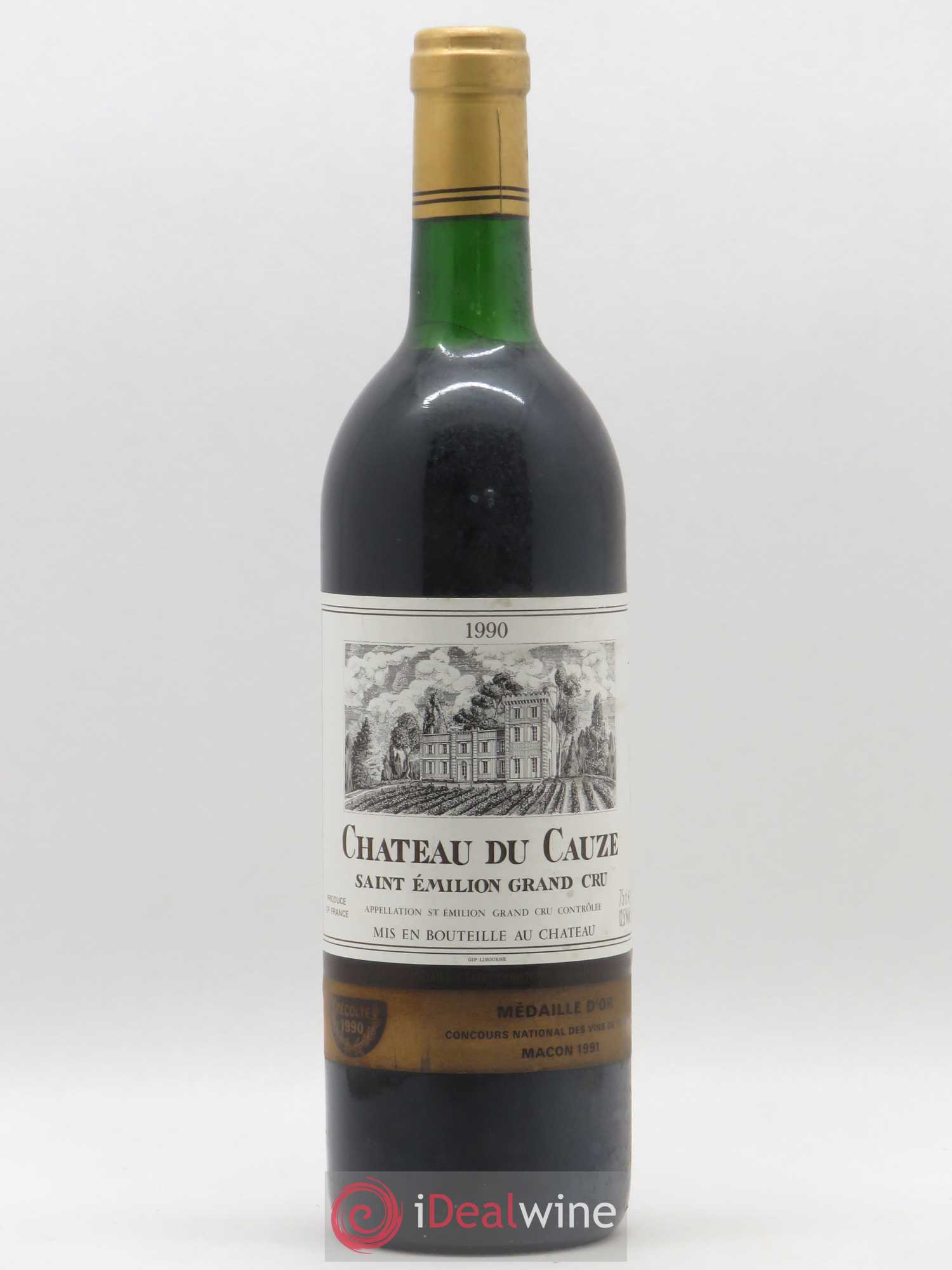 Château du Cauze 1990 - Lot de 1 bouteille - 0