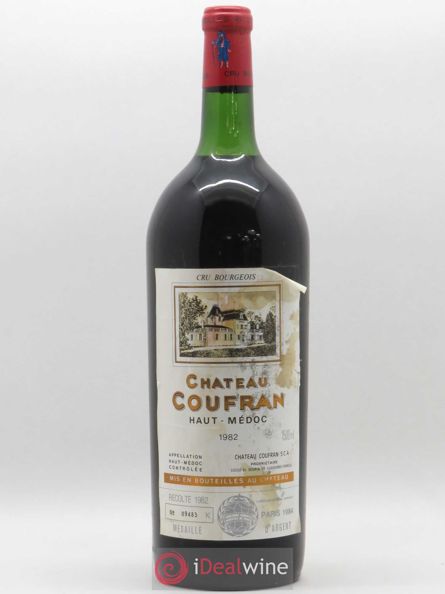 Château Coufran Cru Bourgeois 1982 - Lot de 1 magnum - 0