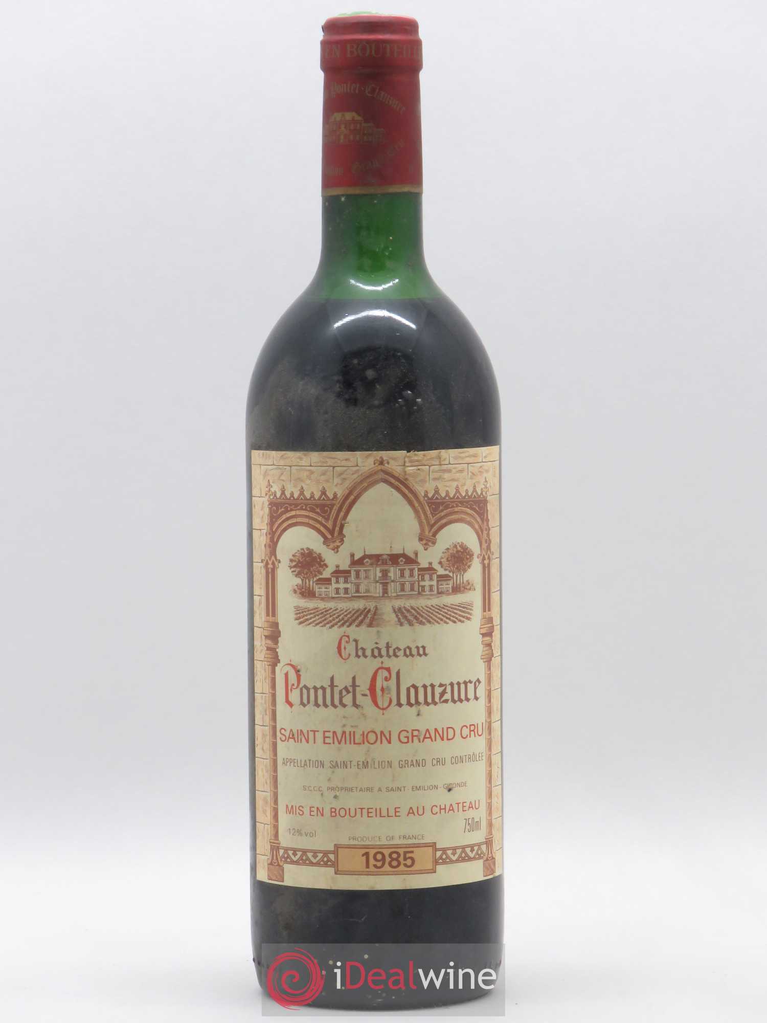 Château Pontet Clauzure 1985 - Lot de 1 bouteille - 0