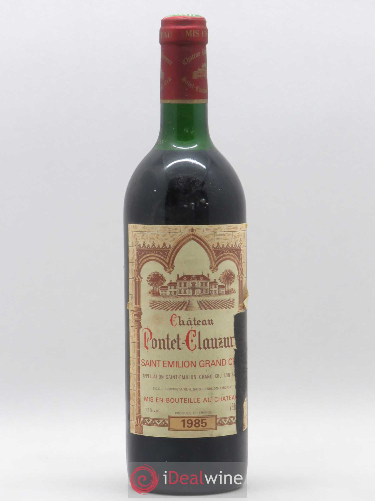 Château Pontet Clauzure 1985 - Lot de 1 bouteille - 0