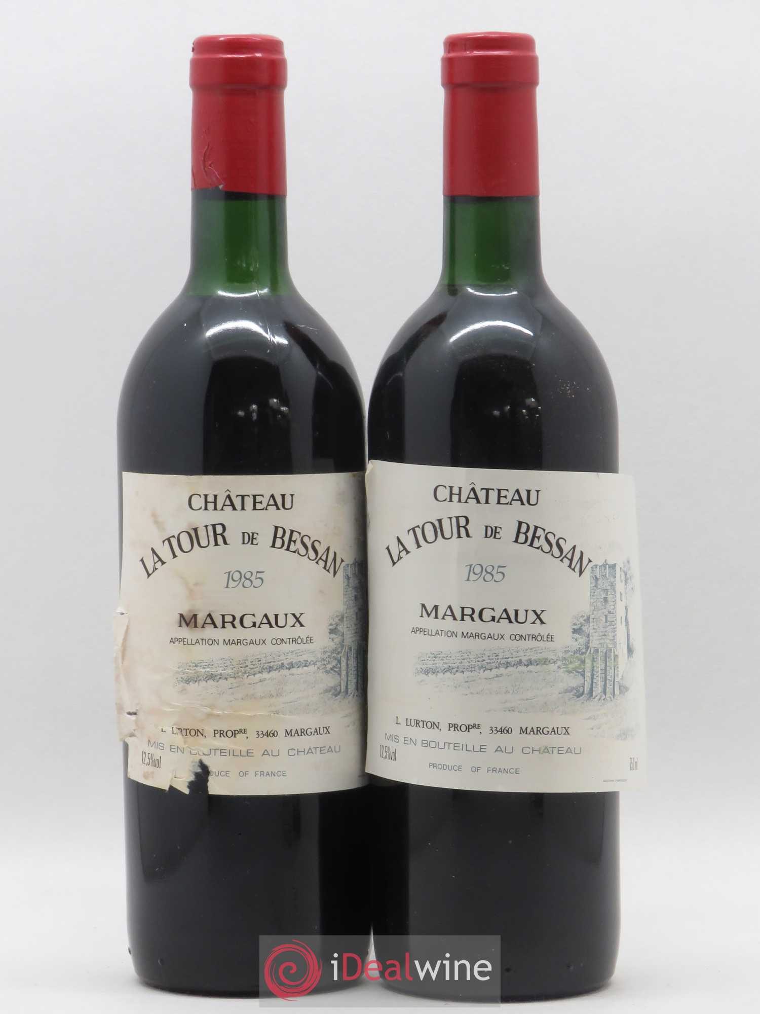 La Tour de Bessan (sans prix de réserve) 1985 - Lot de 2 bouteilles - 0