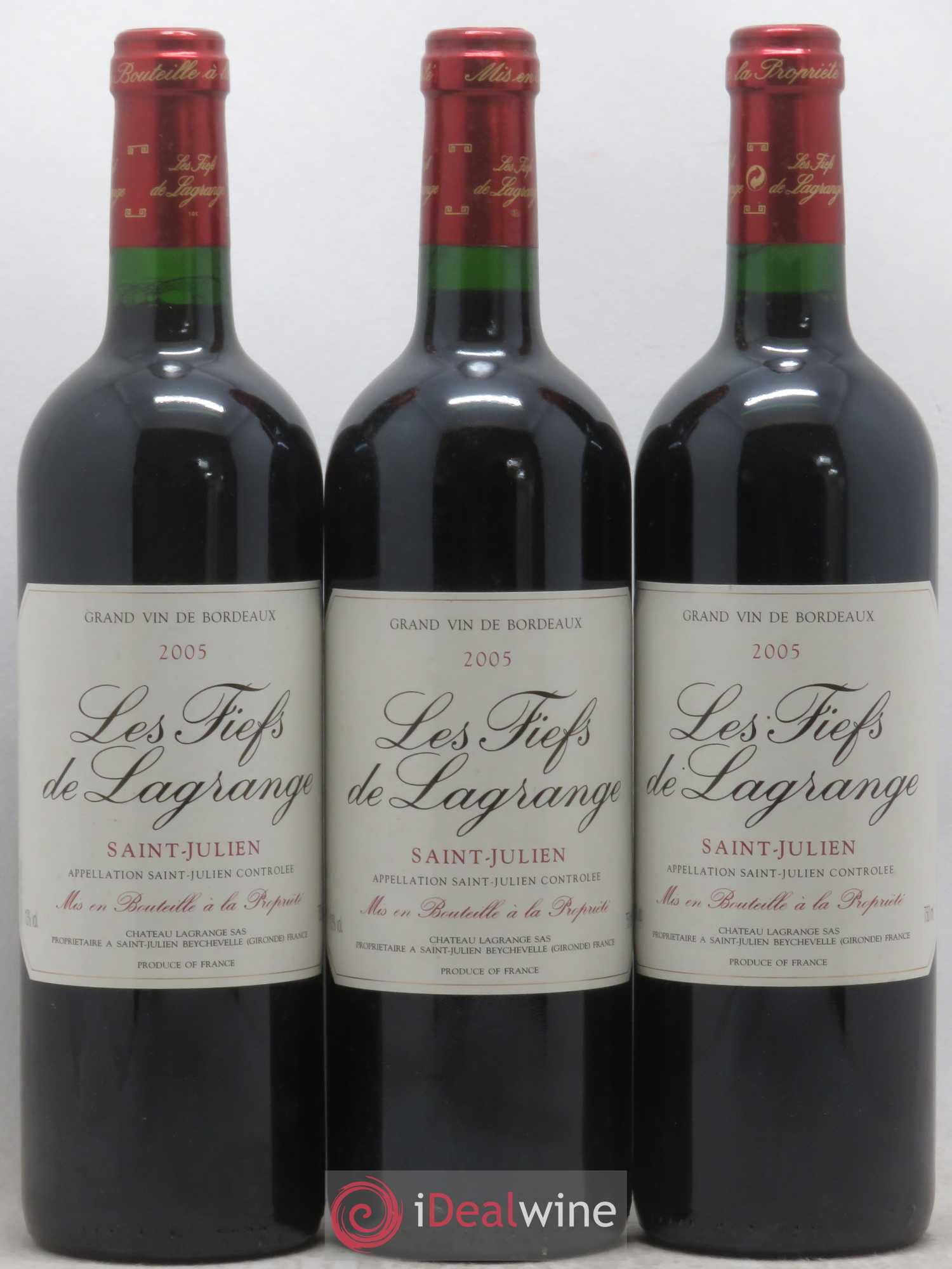Les Fiefs de Lagrange Second Vin 2005 - Lot de 6 bouteilles - 1