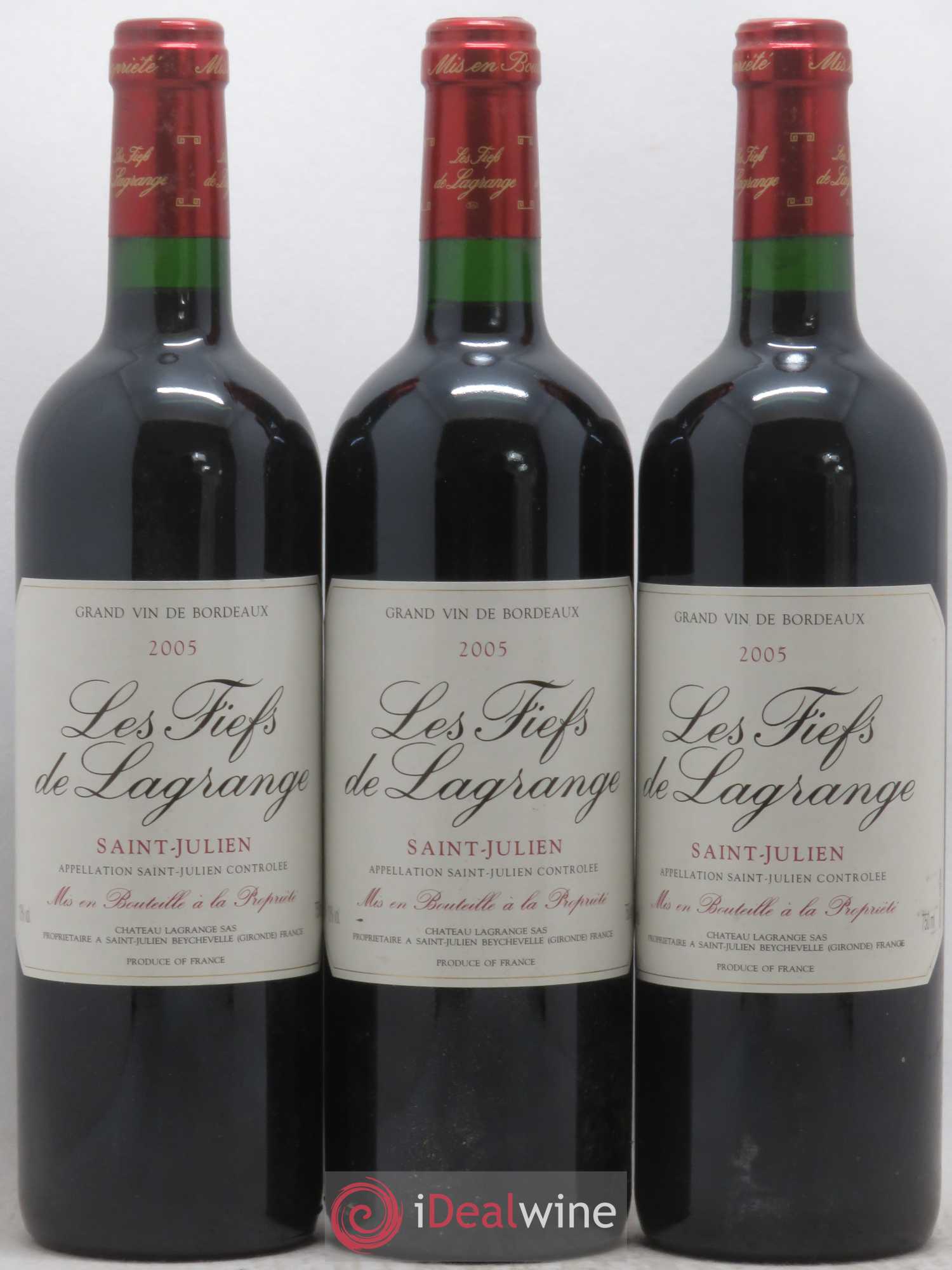 Les Fiefs de Lagrange Second Vin 2005 - Lot de 6 bouteilles - 2