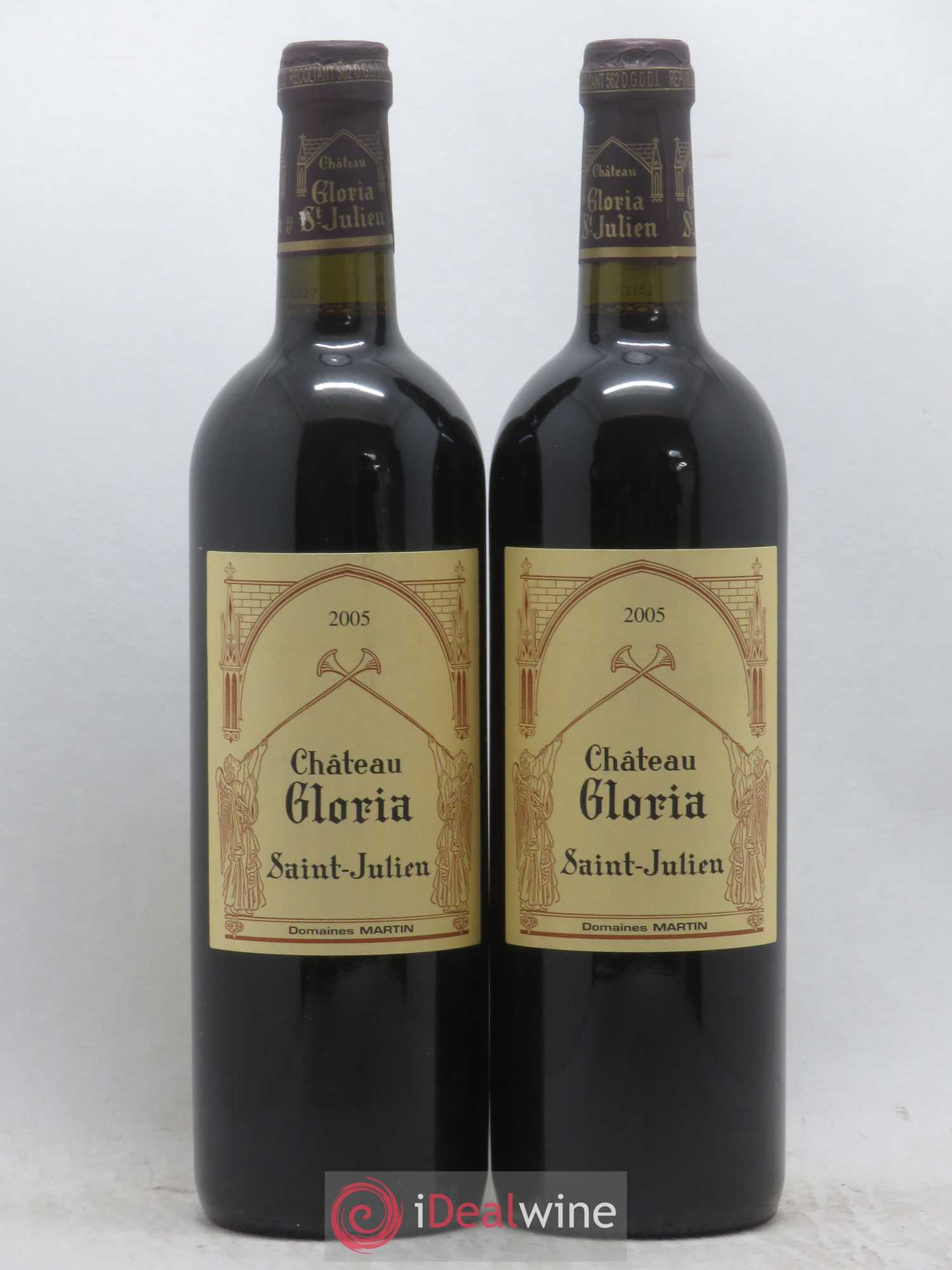 Château Gloria 2005 - Lot de 2 bouteilles - 0