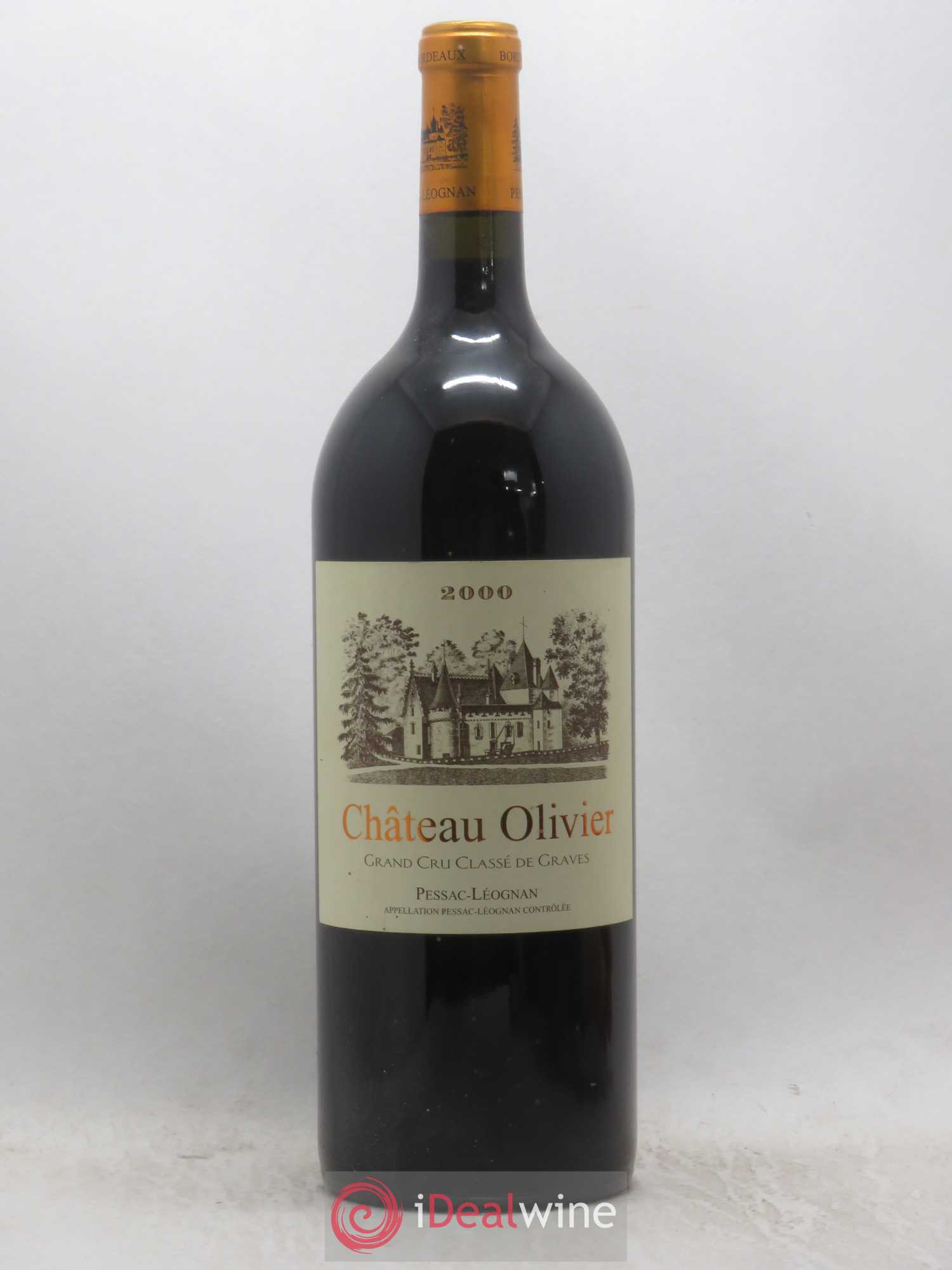 Château Olivier Cru Classé de Graves 2000 - Lot de 1 magnum - 0