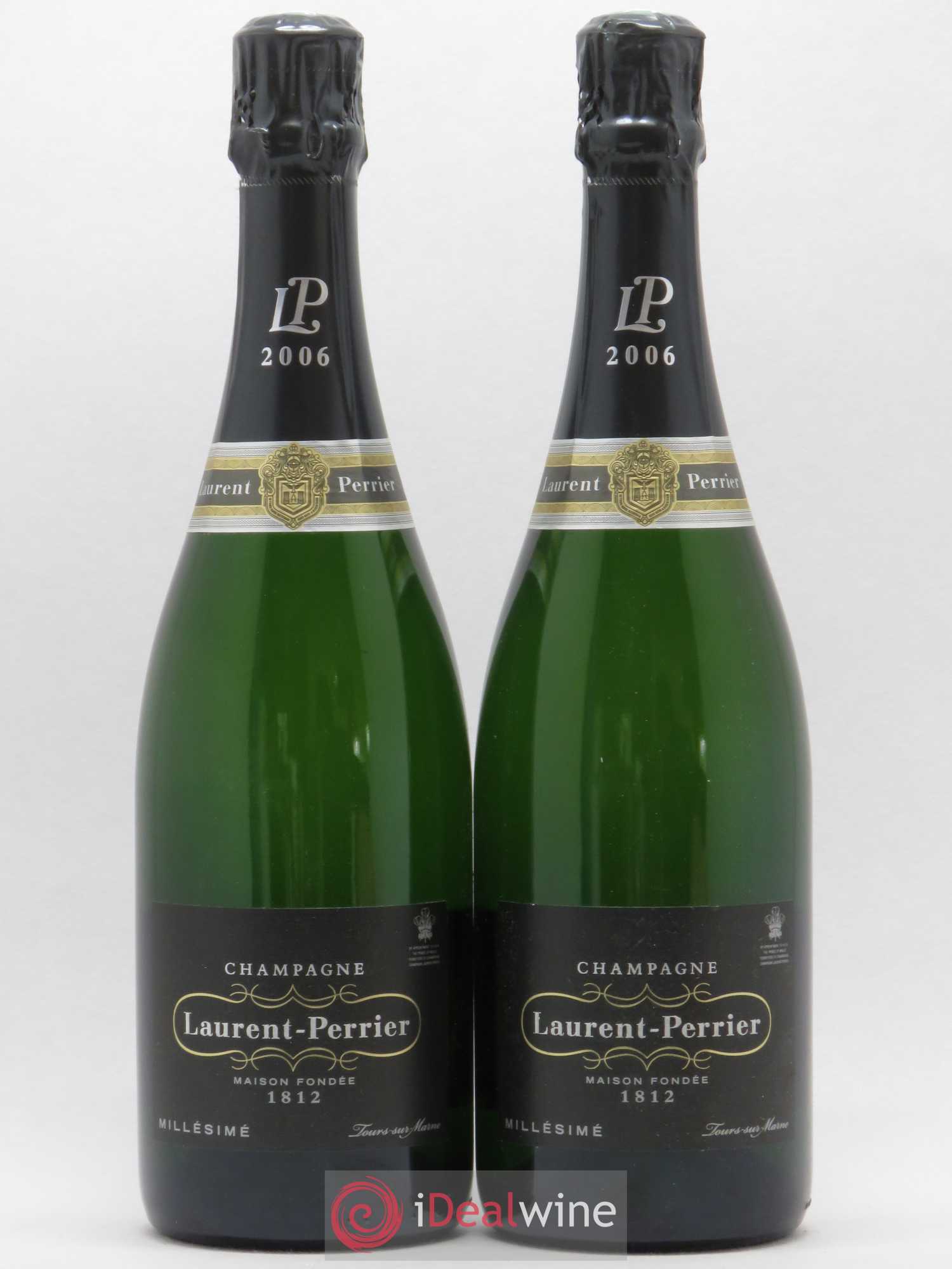 Champagne Laurent Perrier Vintage 2006 - Posten von 2 Flaschen - 0