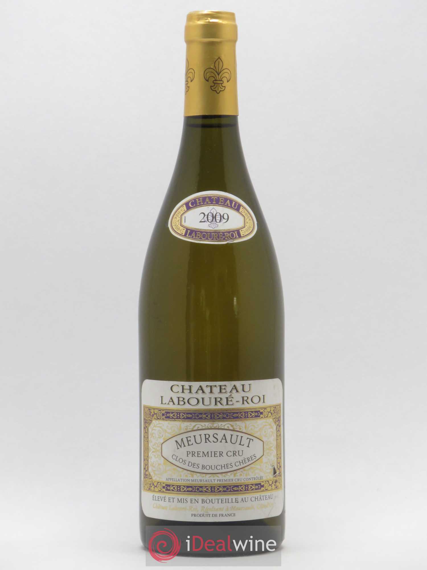 Meursault 1er Cru Clos des Bouches Cheres Château Labouré Roi 2009 - Posten von 1 Flasche - 0