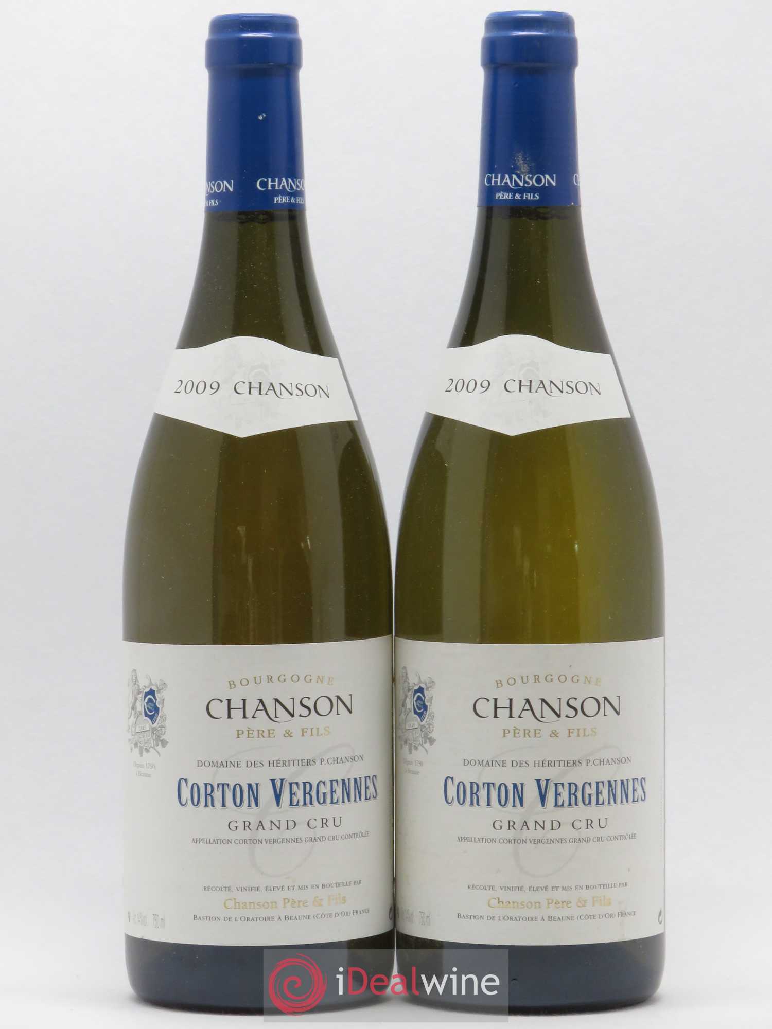 Corton-Vergennes Grand Cru Chanson 2009 - Lot de 2 bouteilles - 0