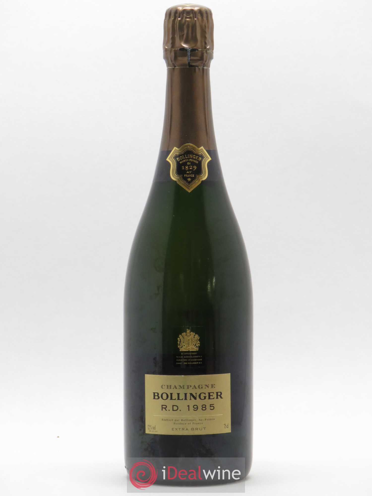 R.D. Extra-Brut Bollinger 1985 - Lot de 1 bouteille - 0