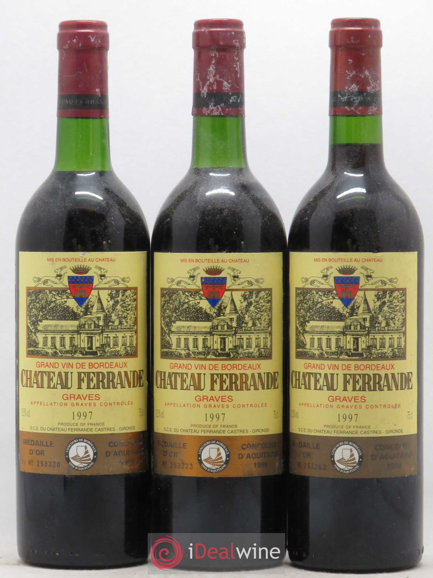 Château Ferrande 1997 - Posten von 6 Flaschen - 2