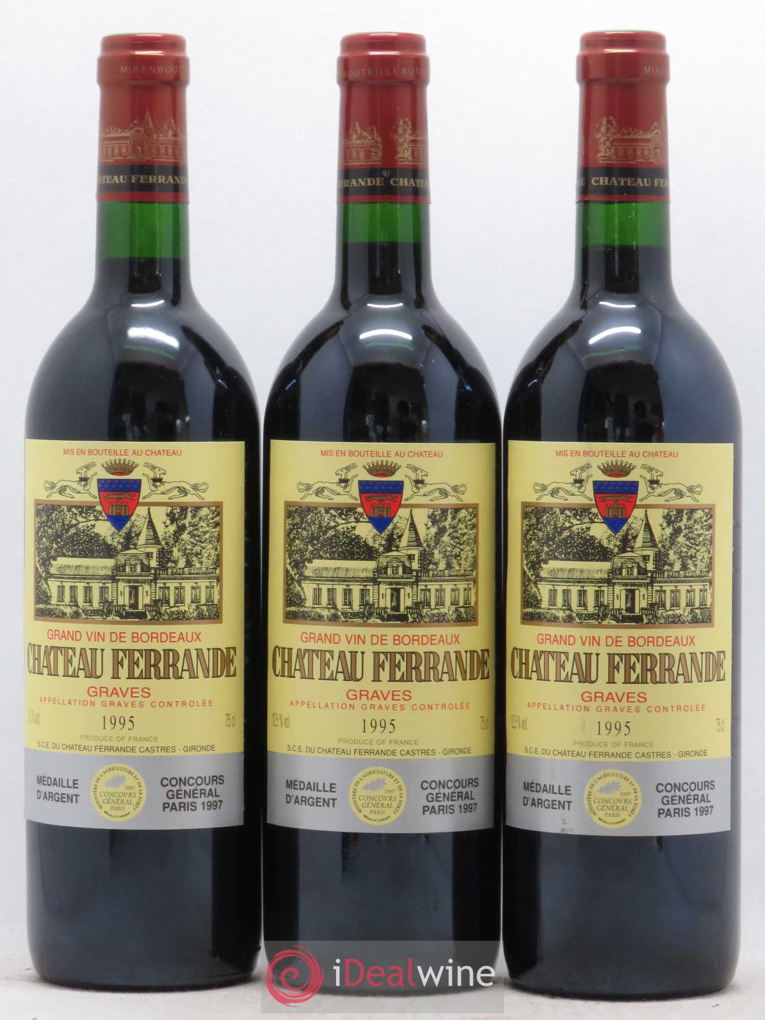 Château Ferrande 1995 - Lot de 6 bouteilles - 2