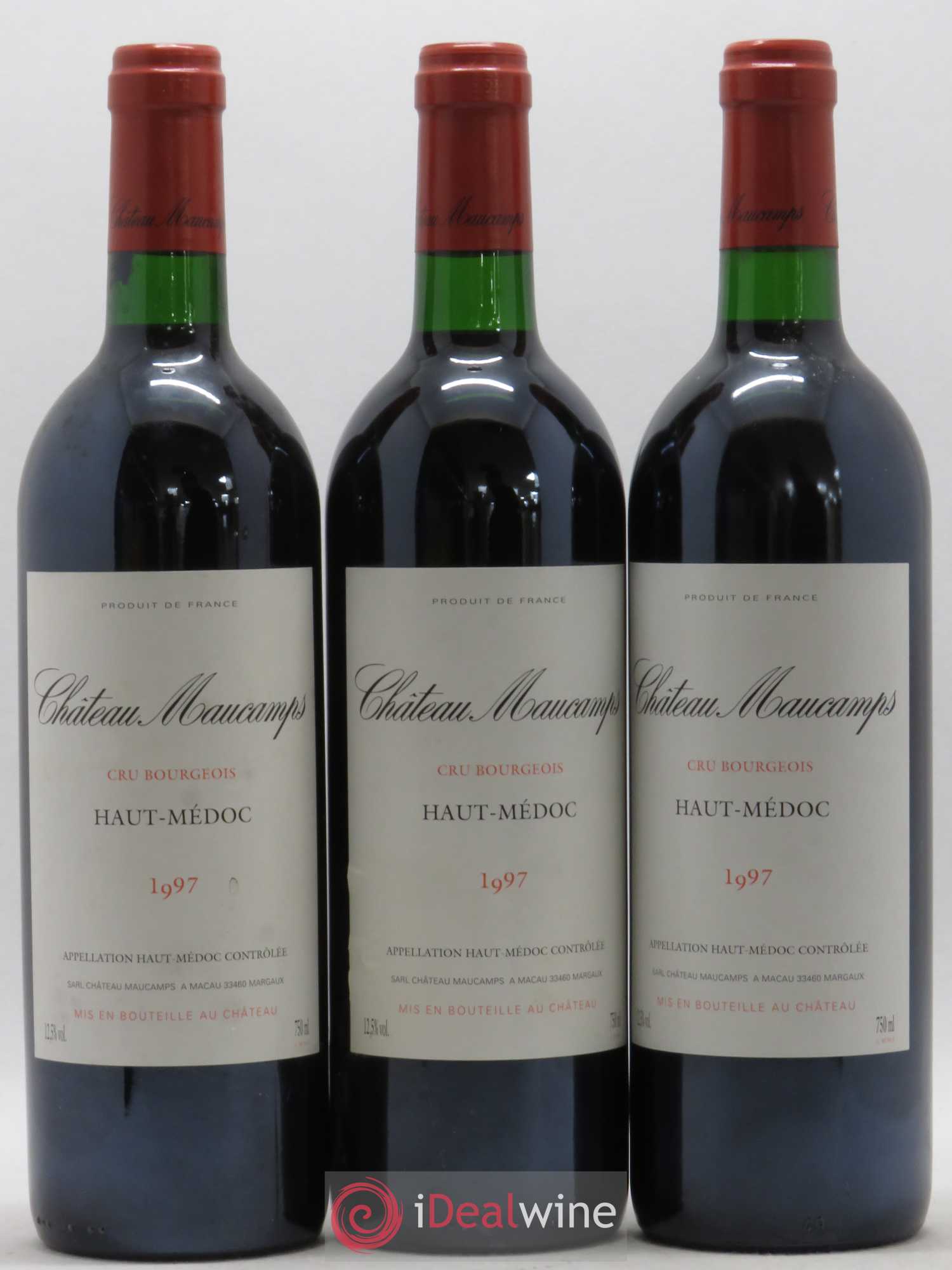 Château Maucamps Cru Bourgeois 1997 - Lot de 6 bouteilles - 2