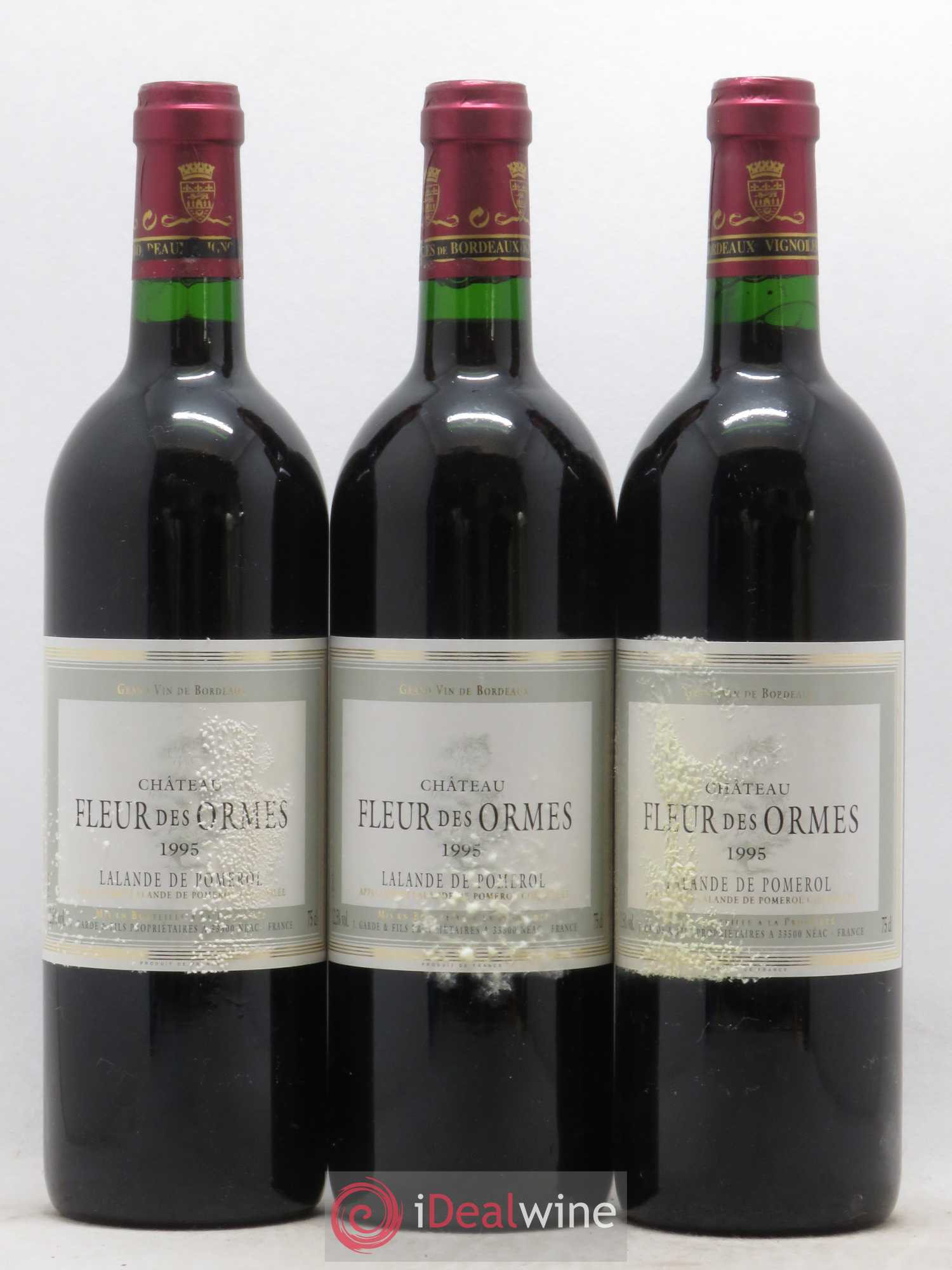 Pomerol Fleur des Ormes 1995 - Lot de 12 bouteilles - 3