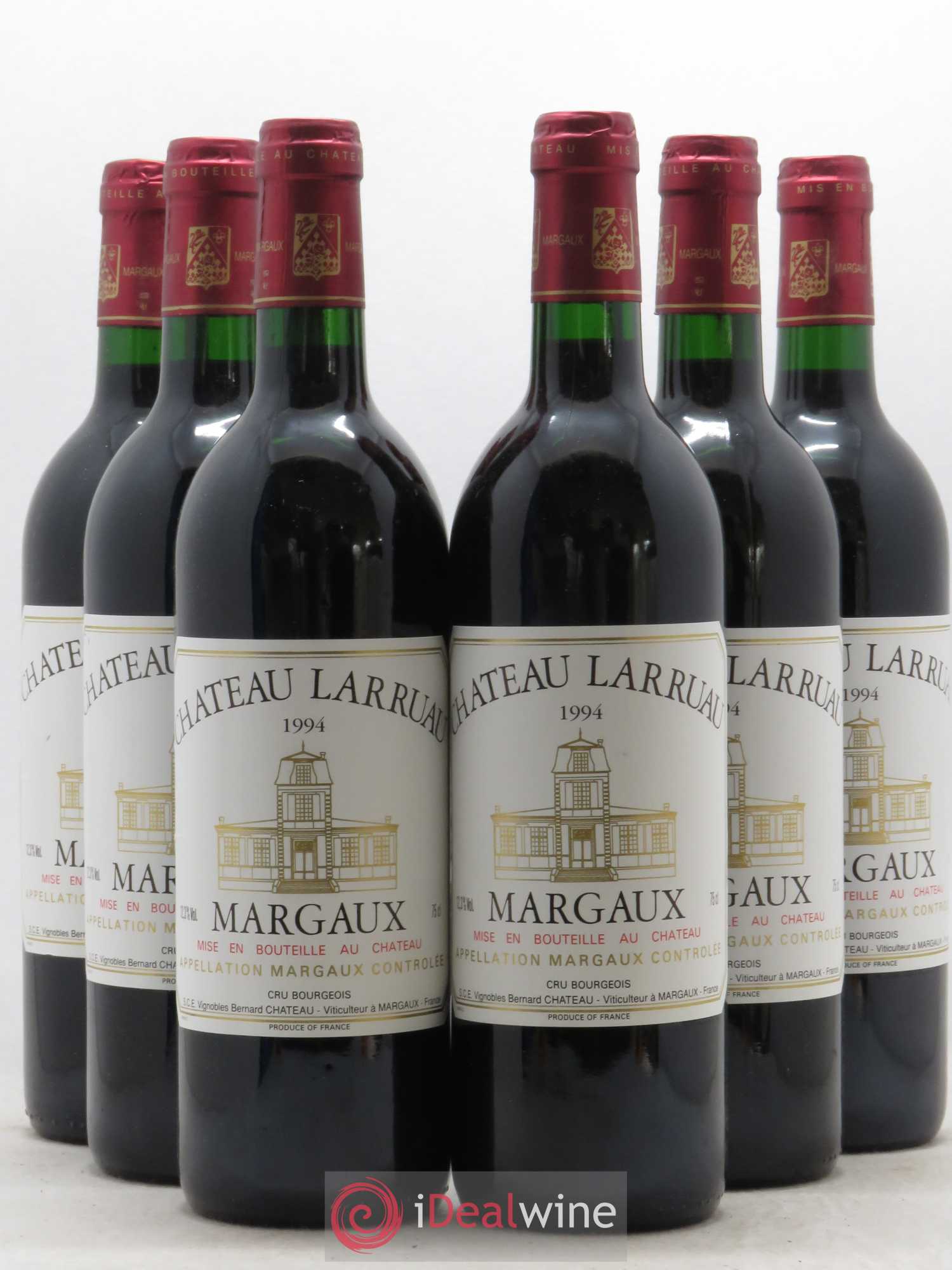 Château Larruau 1994 - Lot de 6 bouteilles - 0