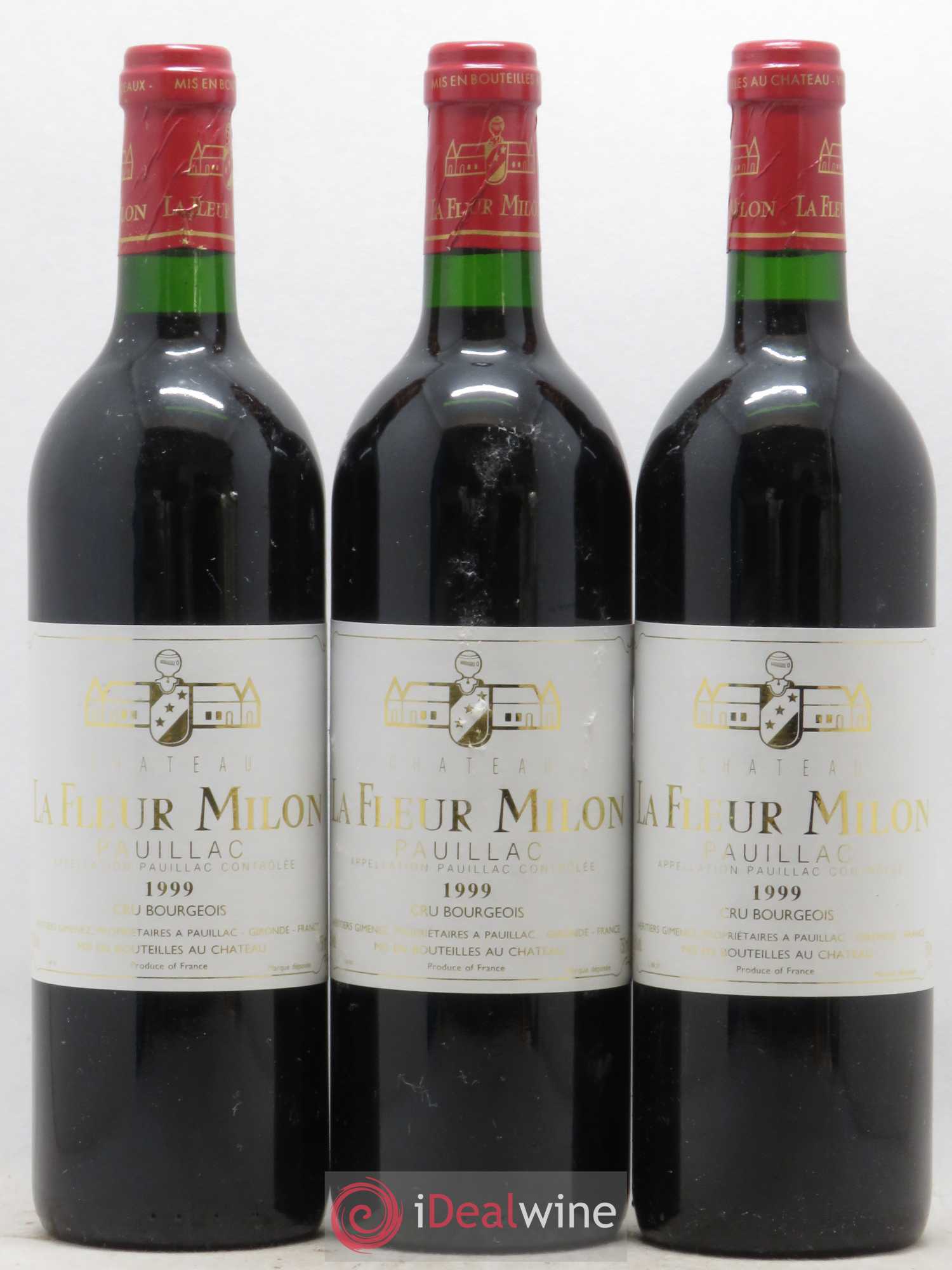 Château la Fleur Milon Cru Bourgeois (sans prix de réserve) 1999 - Lot de 6 bouteilles - 2