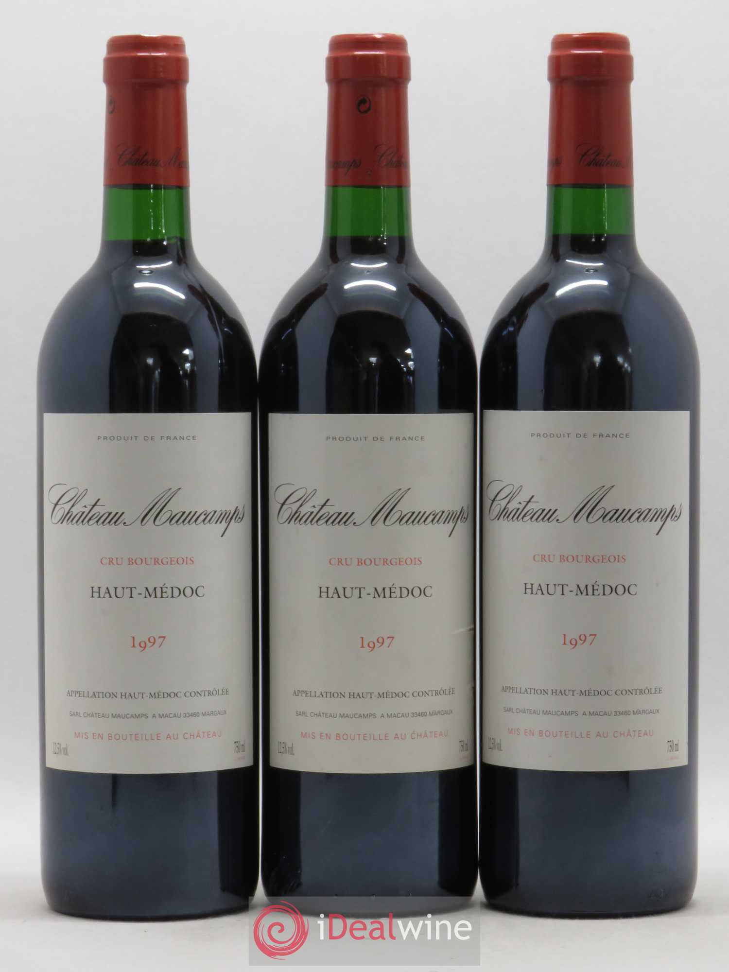 Château Maucamps Cru Bourgeois 1997 - Lot de 6 bouteilles - 2