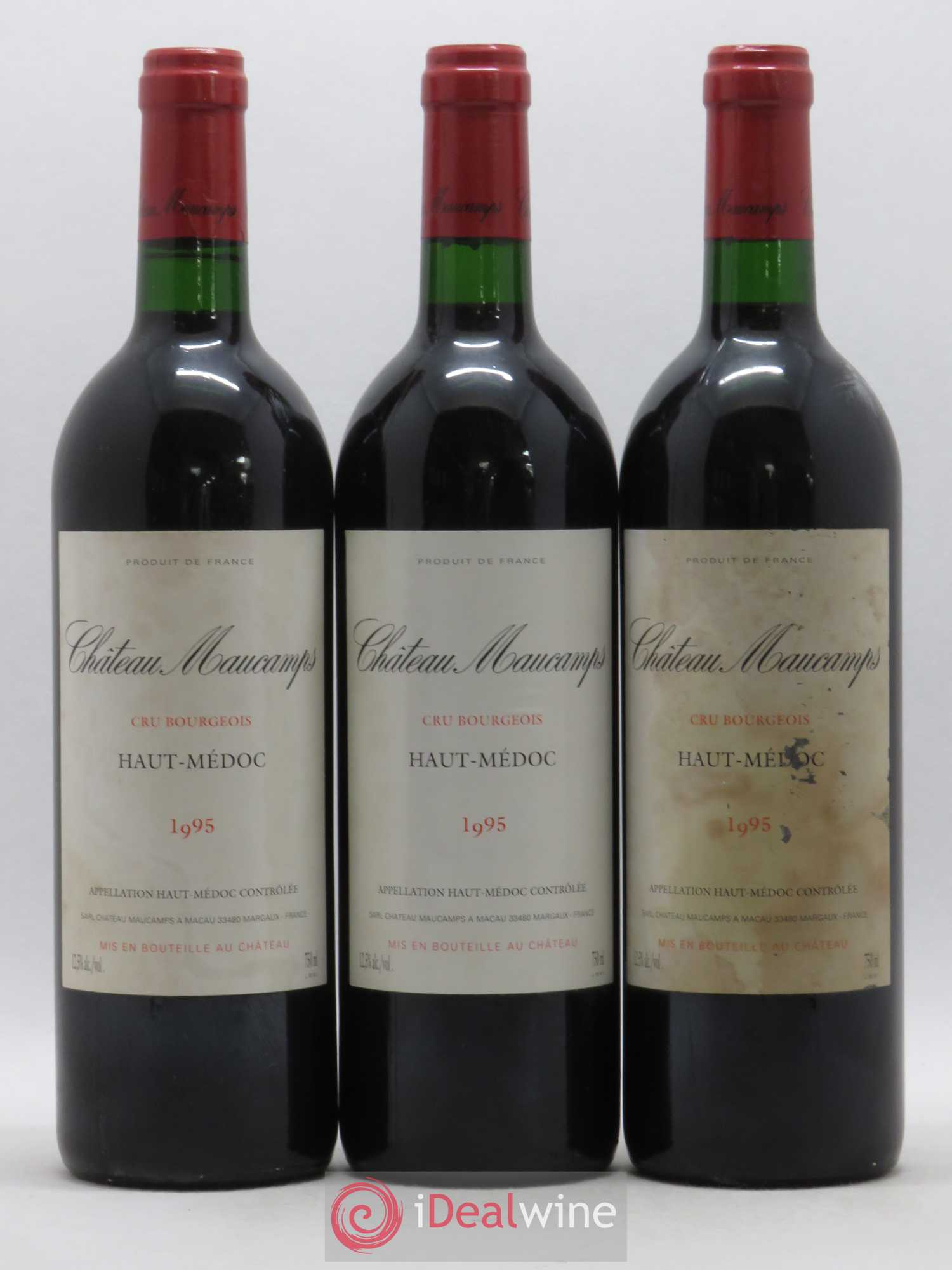 Château Maucamps Cru Bourgeois 1995 - Lot de 6 bouteilles - 2