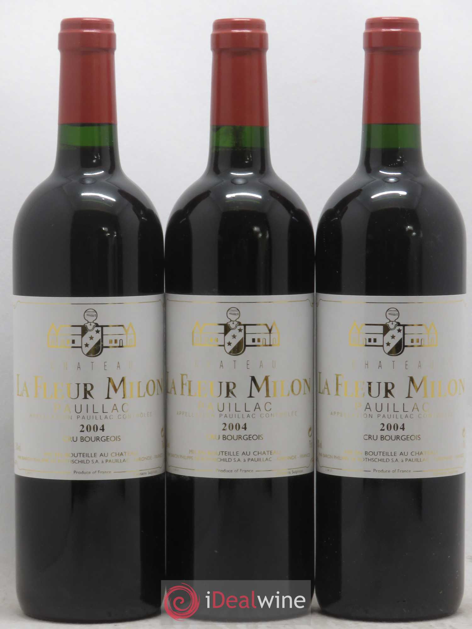 Château la Fleur Milon Cru Bourgeois 2004 - Lot de 6 bouteilles - 1