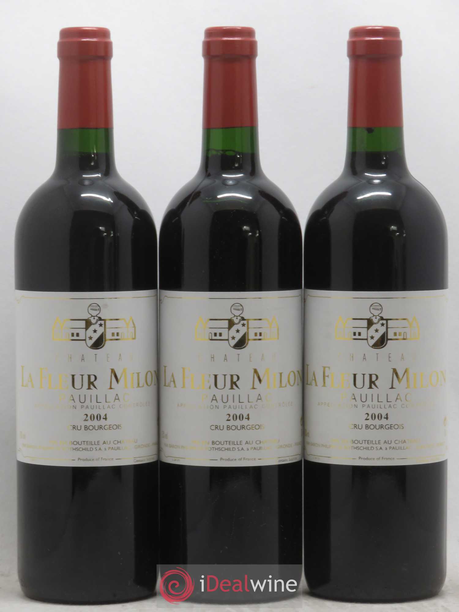 Château la Fleur Milon Cru Bourgeois 2004 - Lot de 6 bouteilles - 2