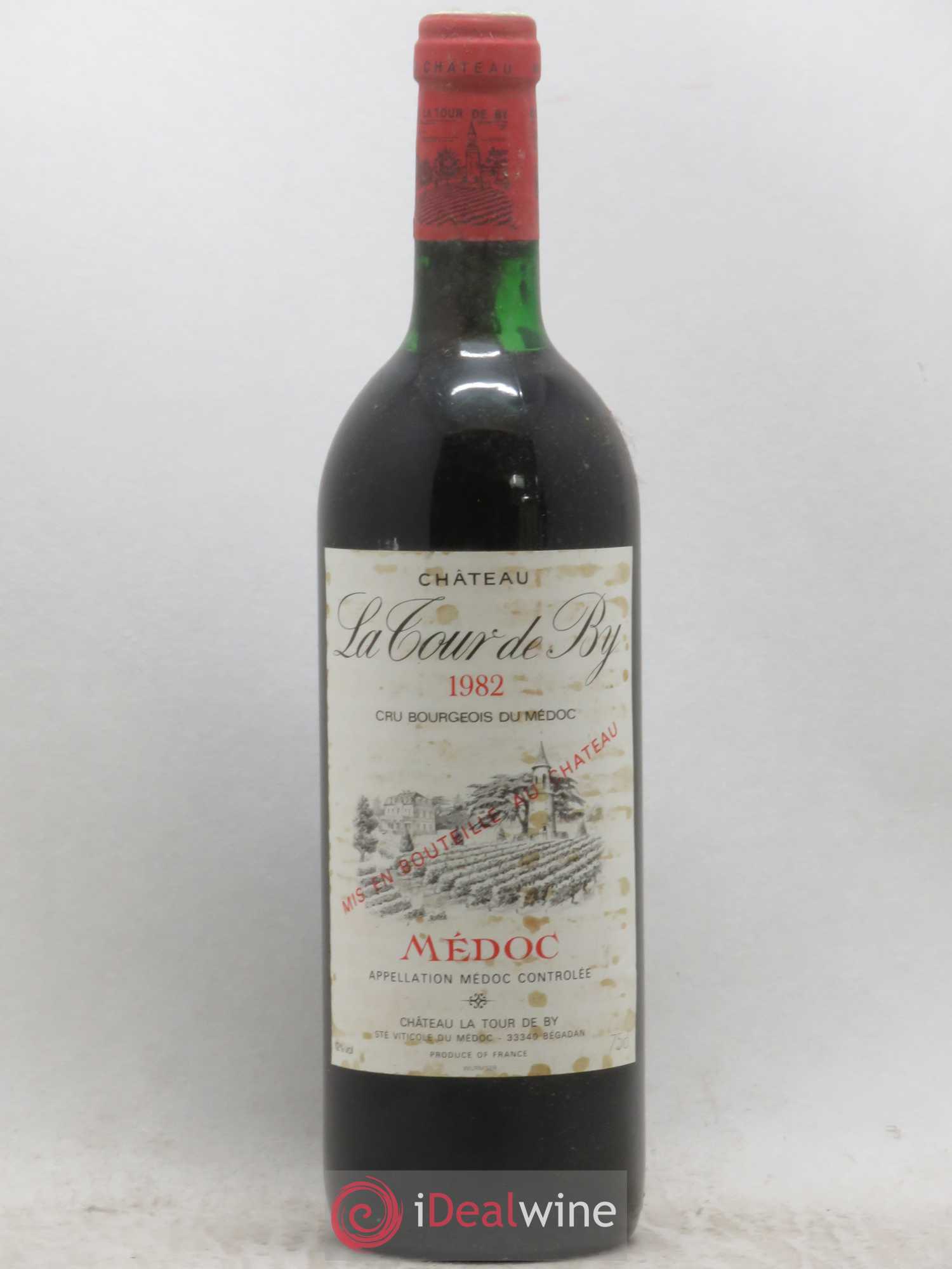 Château La Tour de By Cru Bourgeois 1982 - Lot de 1 bouteille - 0