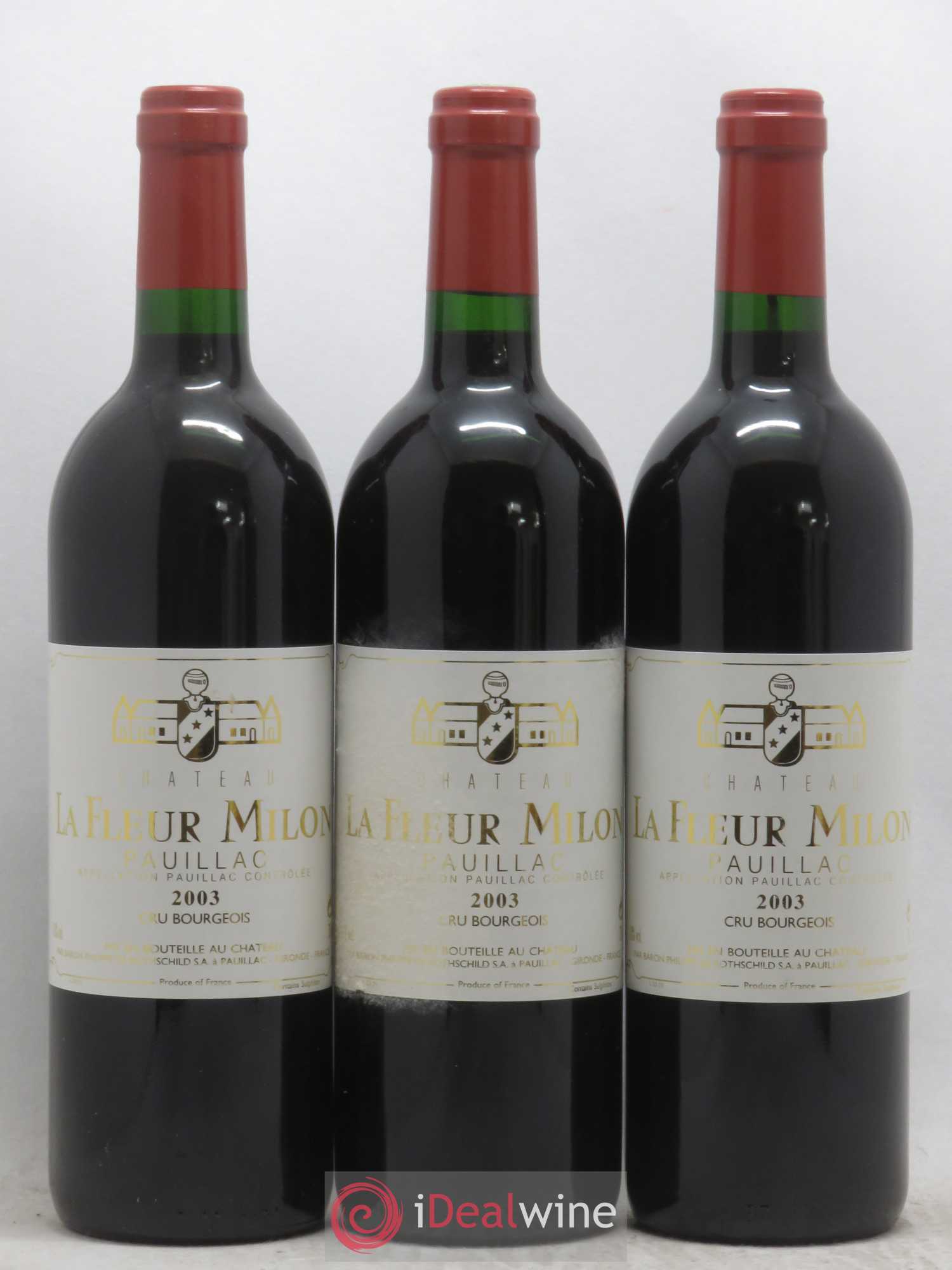 Château la Fleur Milon Cru Bourgeois 2003 - Lot de 6 bouteilles - 2