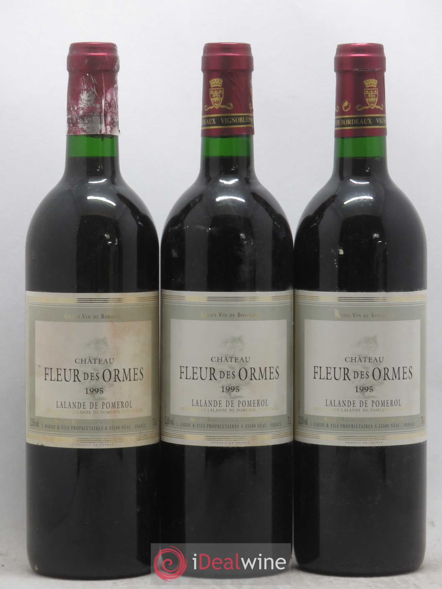 Lalande-de-Pomerol Château Fleur des Ormes 1995 - Posten von 6 Flaschen - 1