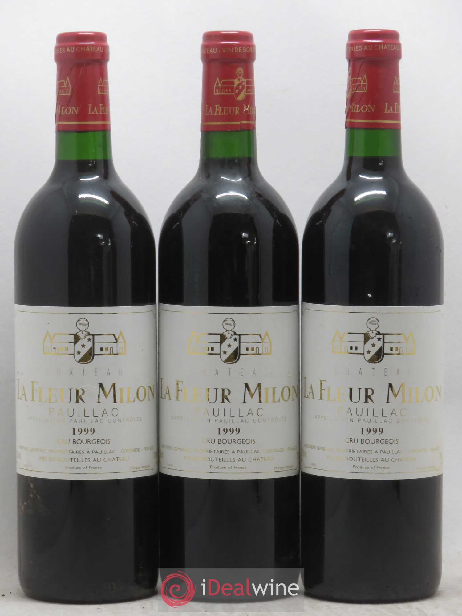 Château la Fleur Milon Cru Bourgeois (sans prix de réserve) 1999 - Lot de 6 bouteilles - 2