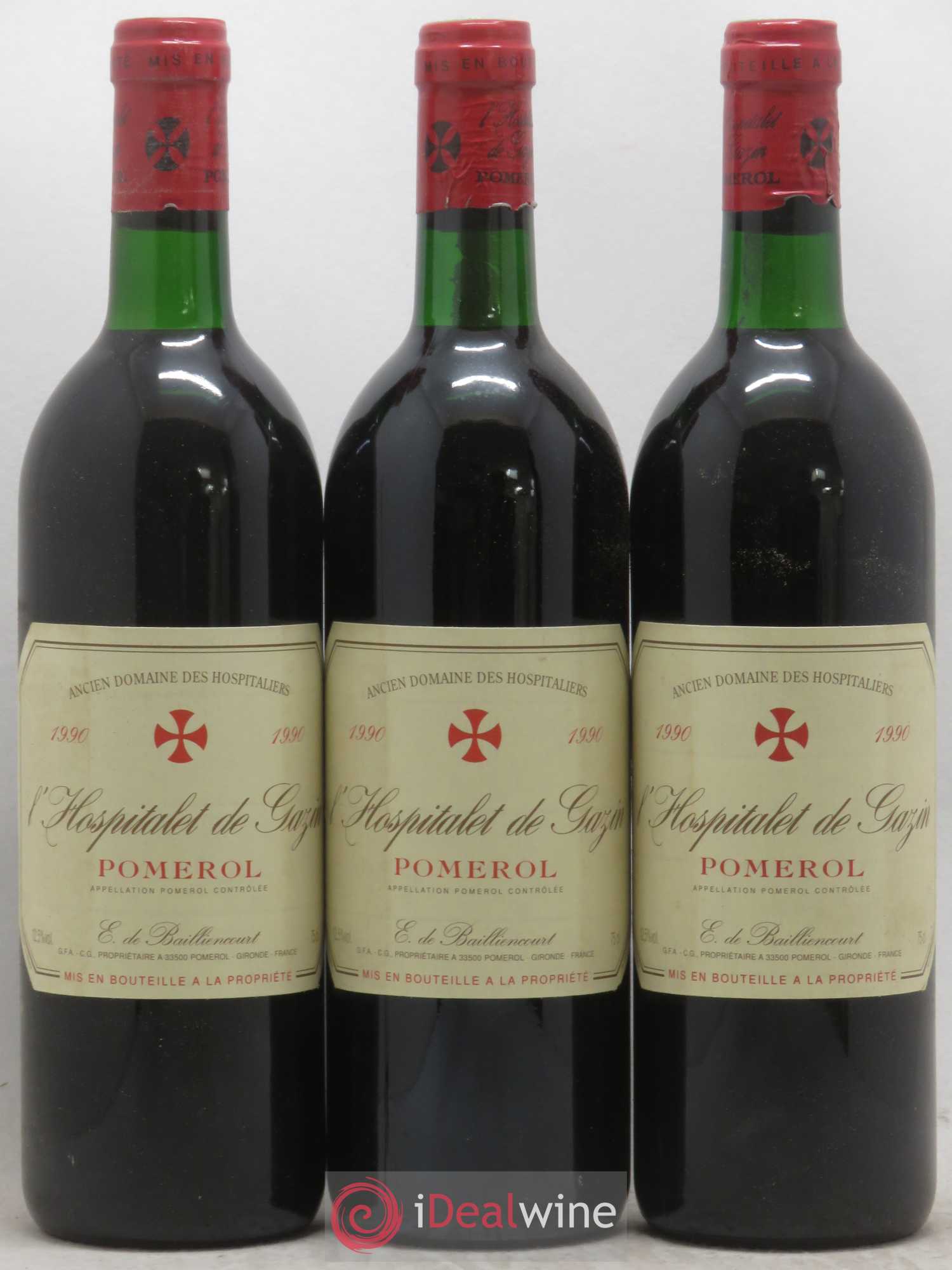 L'Hospitalet de Gazin Second Vin 1990 - Lot de 12 bouteilles - 1