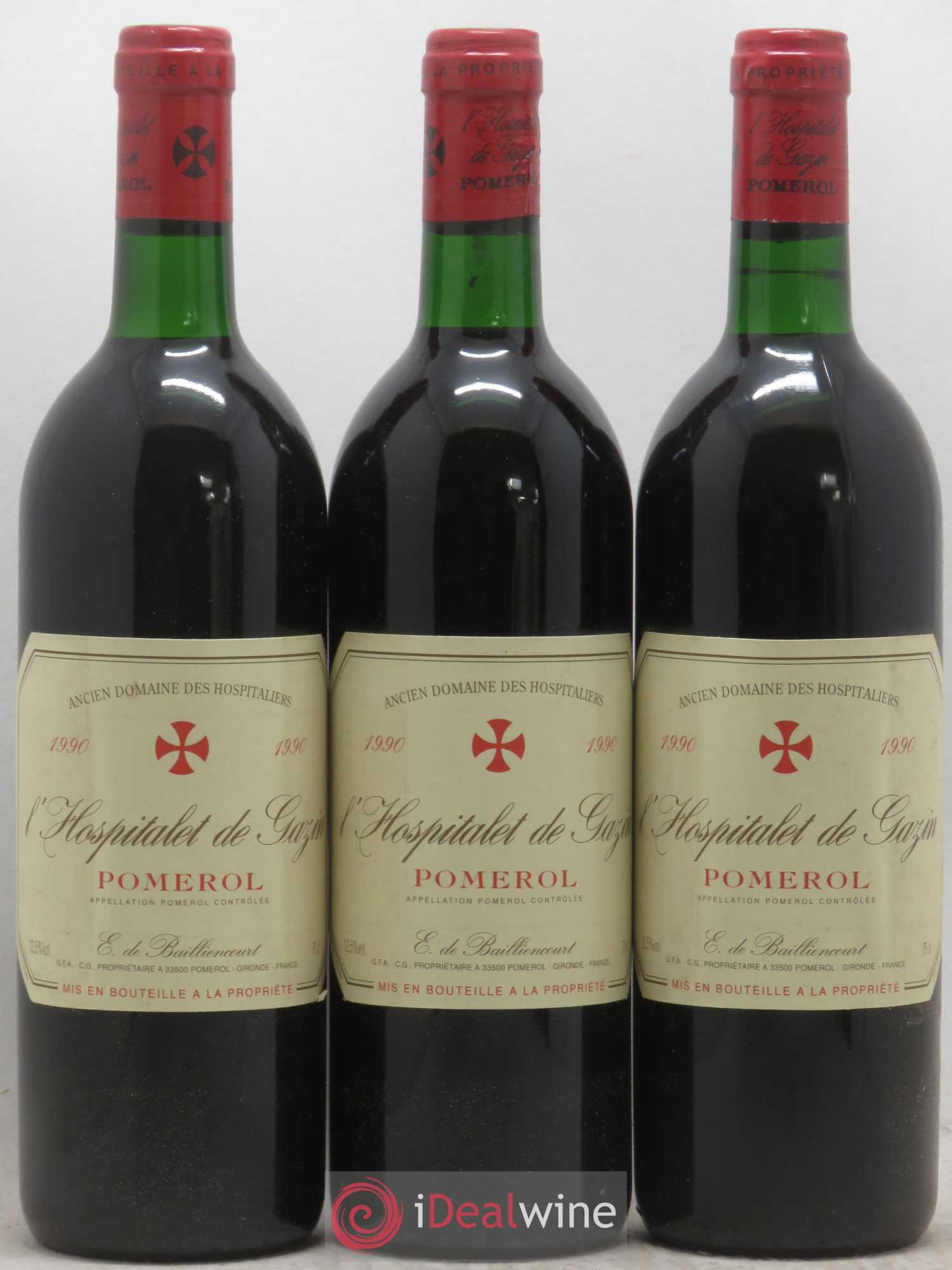 L'Hospitalet de Gazin Second Vin 1990 - Lot de 12 bouteilles - 2