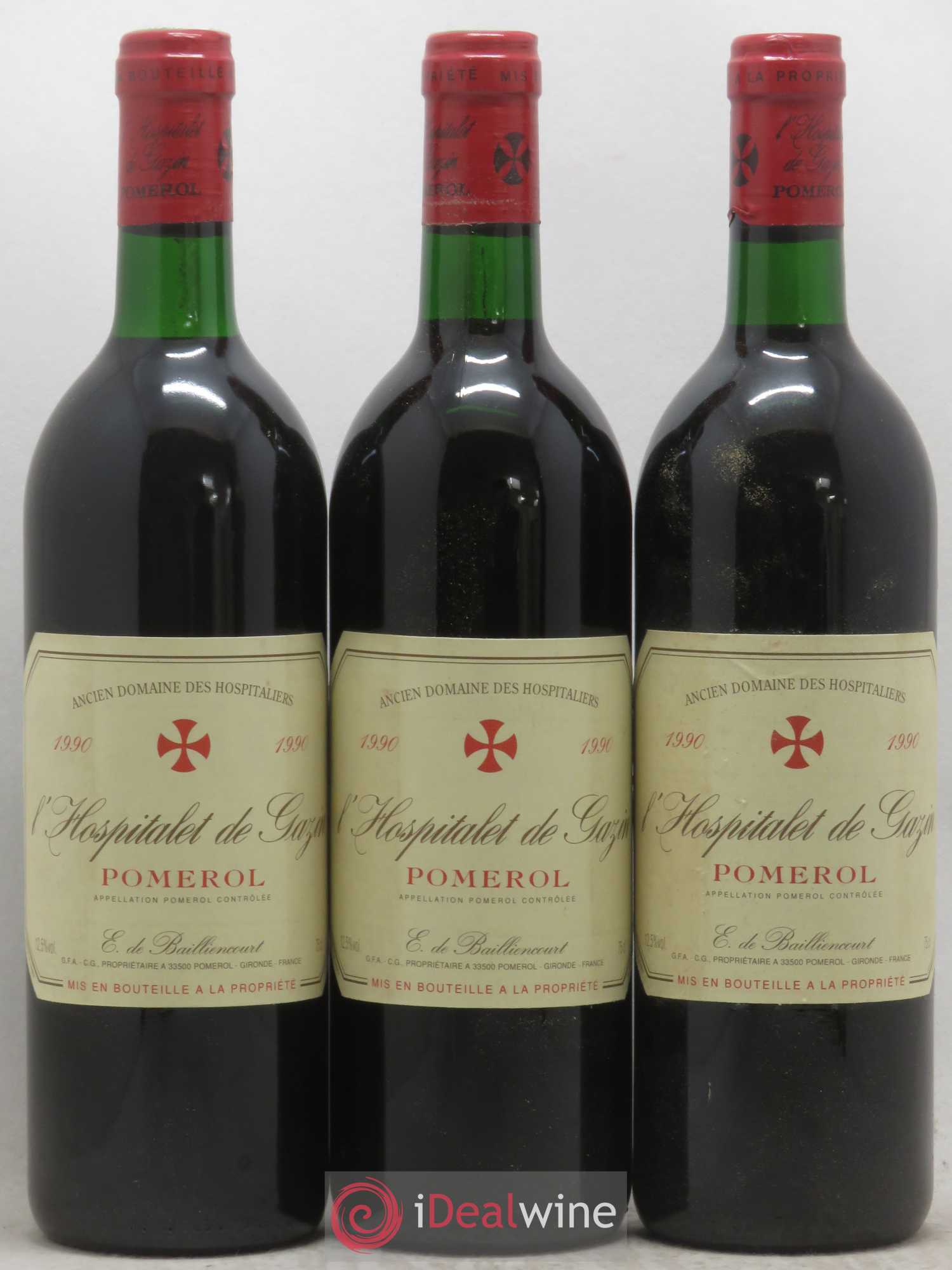 L'Hospitalet de Gazin Second Vin 1990 - Lot de 12 bouteilles - 3
