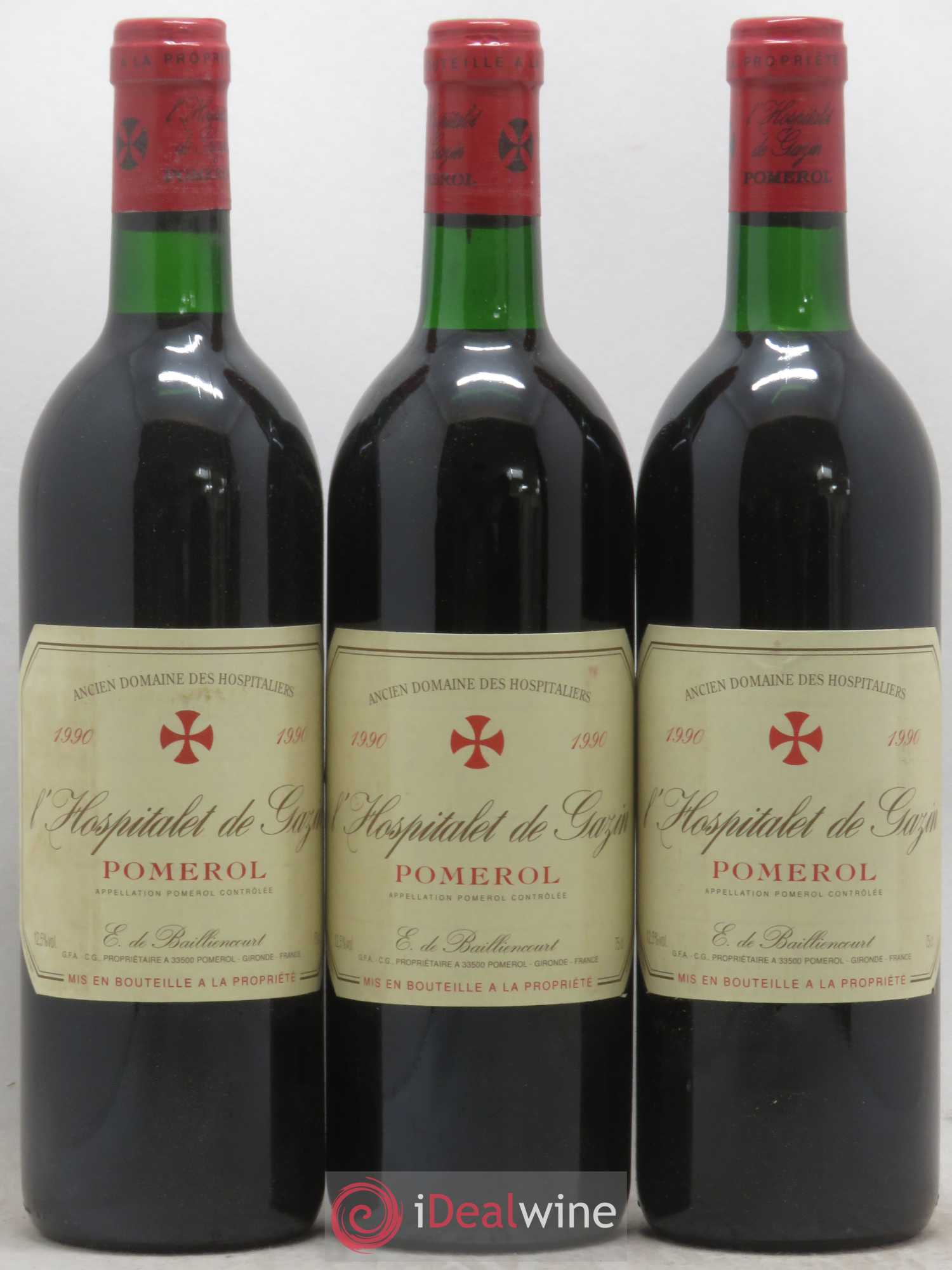 L'Hospitalet de Gazin Second Vin 1990 - Lot de 12 bouteilles - 4