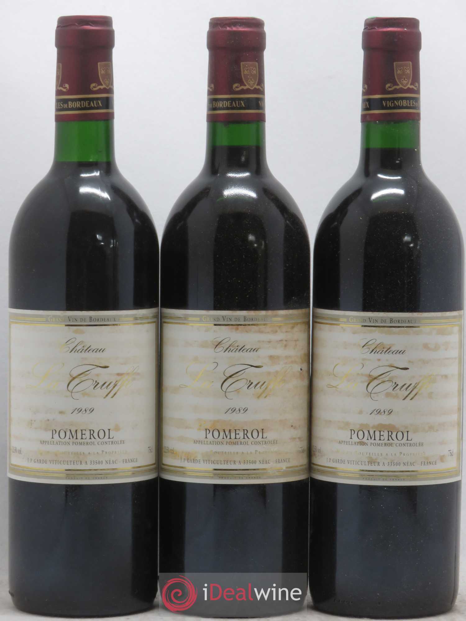 Pomerol Château La Truffe 1989 - Posten von 6 Flaschen - 1