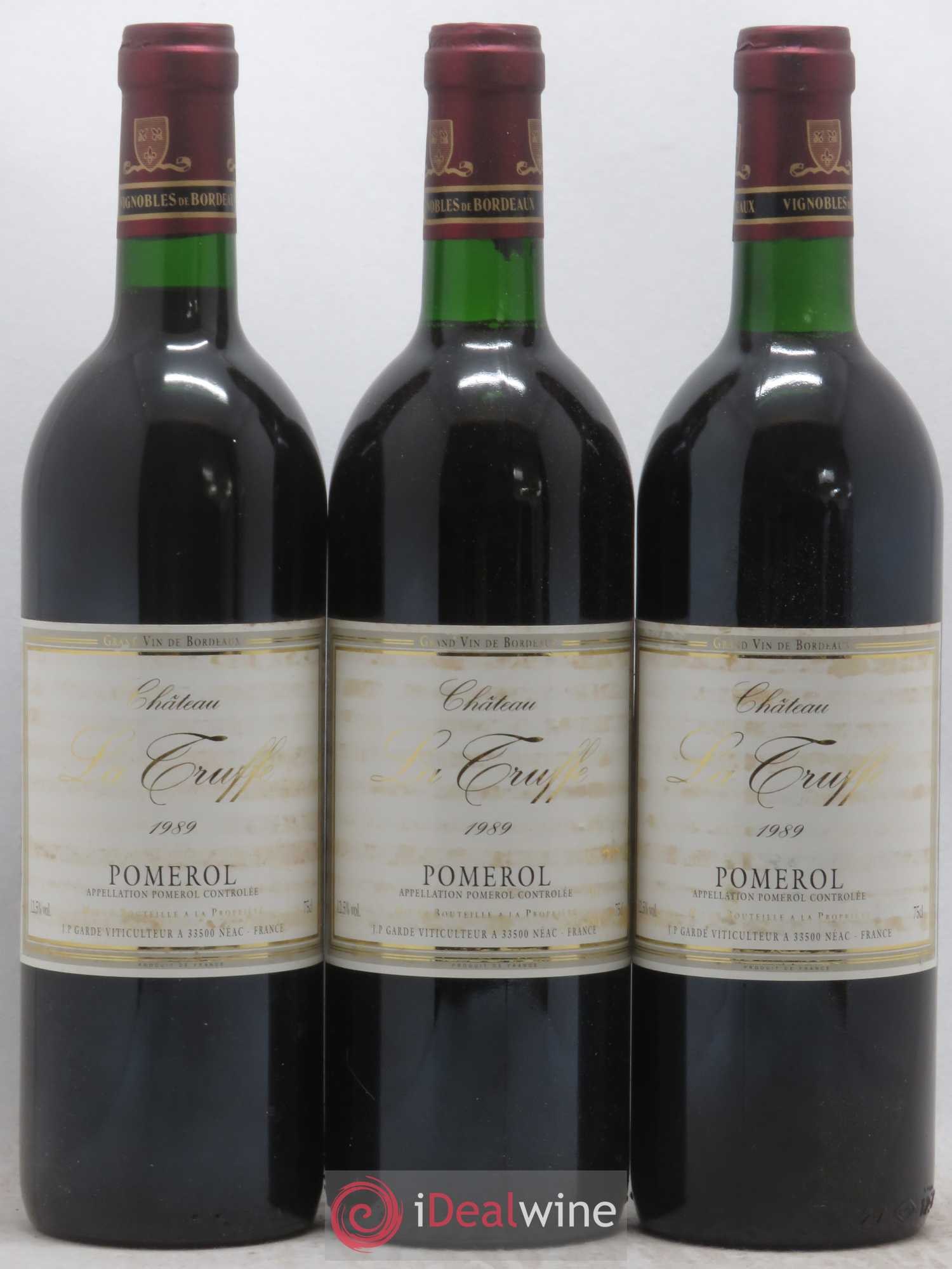 Pomerol Château La Truffe 1989 - Posten von 6 Flaschen - 2