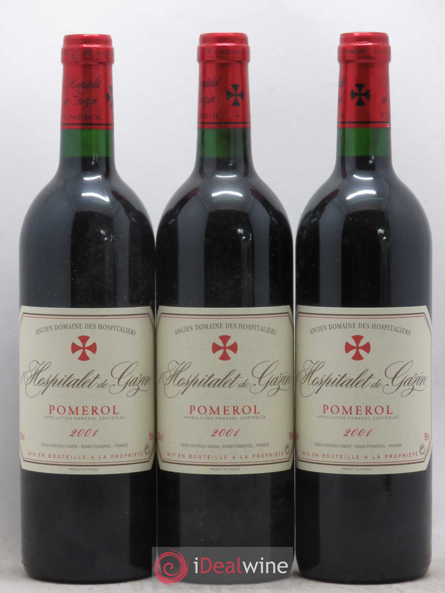 L'Hospitalet de Gazin Second Vin 2001 - Lot de 12 bouteilles - 1