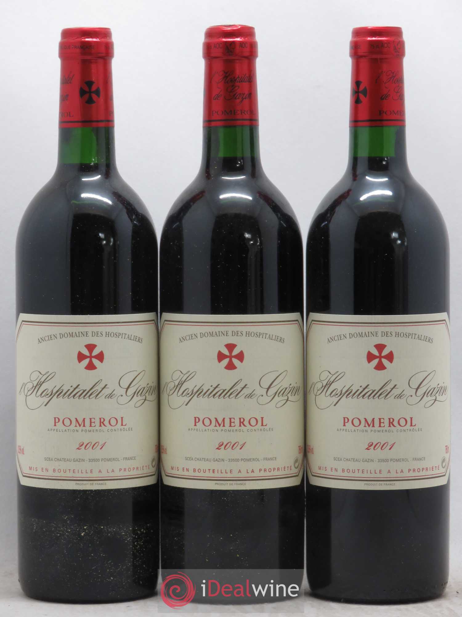 L'Hospitalet de Gazin Second Vin 2001 - Lot de 12 bouteilles - 2