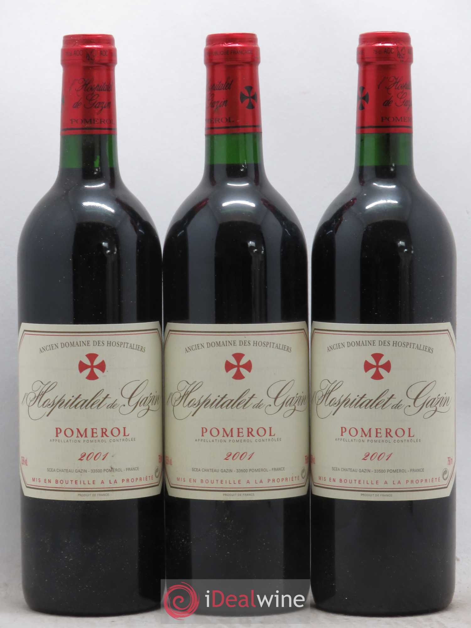 L'Hospitalet de Gazin Second Vin 2001 - Lot de 12 bouteilles - 3